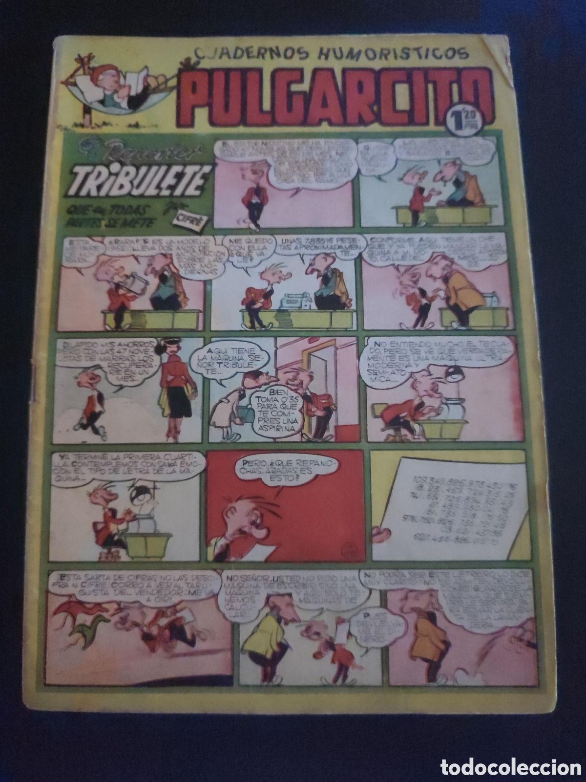 Tebeos: PULGARCITO &Aacute;LBUM INFANTIL N&ordm; 188 ORIGINAL. EDITORIAL BRUGUERA. 1,20 PTS