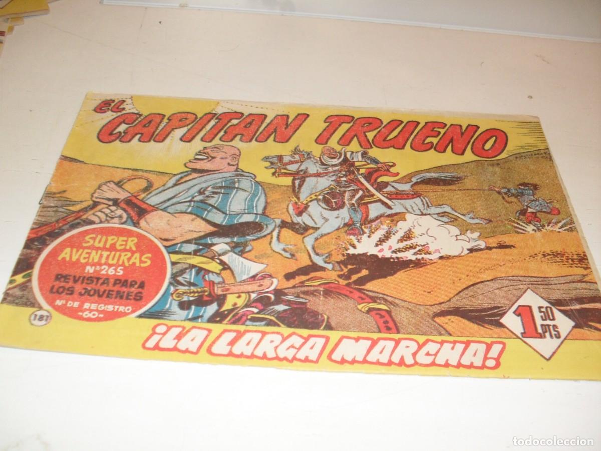 Tebeos: EL CAPITAN TRUENO,(ORIGINAL) N&ordm; 181,DENTRO PUBLICIDAD DEL CAMPEON,DE 618.BRUGUERA,1956