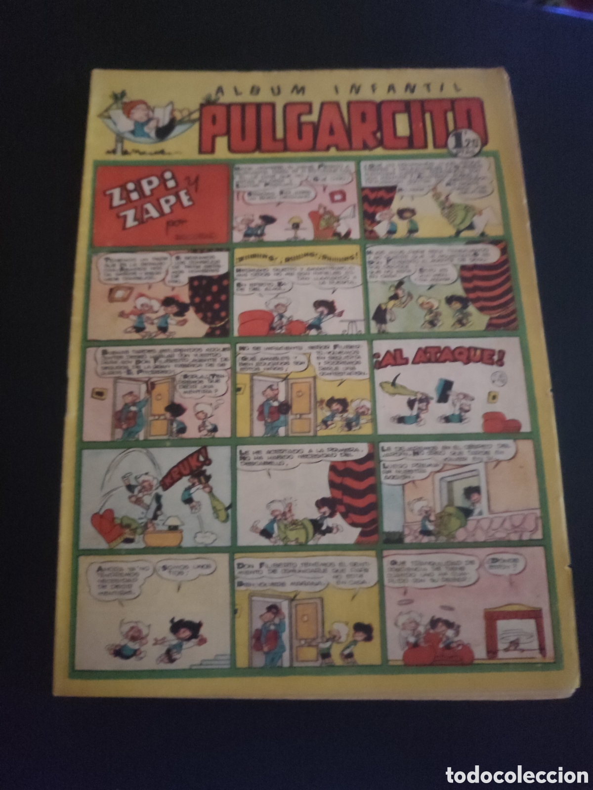 Tebeos: PULGARCITO &Aacute;LBUM INFANTIL N&ordm; 189 ORIGINAL. EDITORIAL BRUGUERA. 1,20 PTS