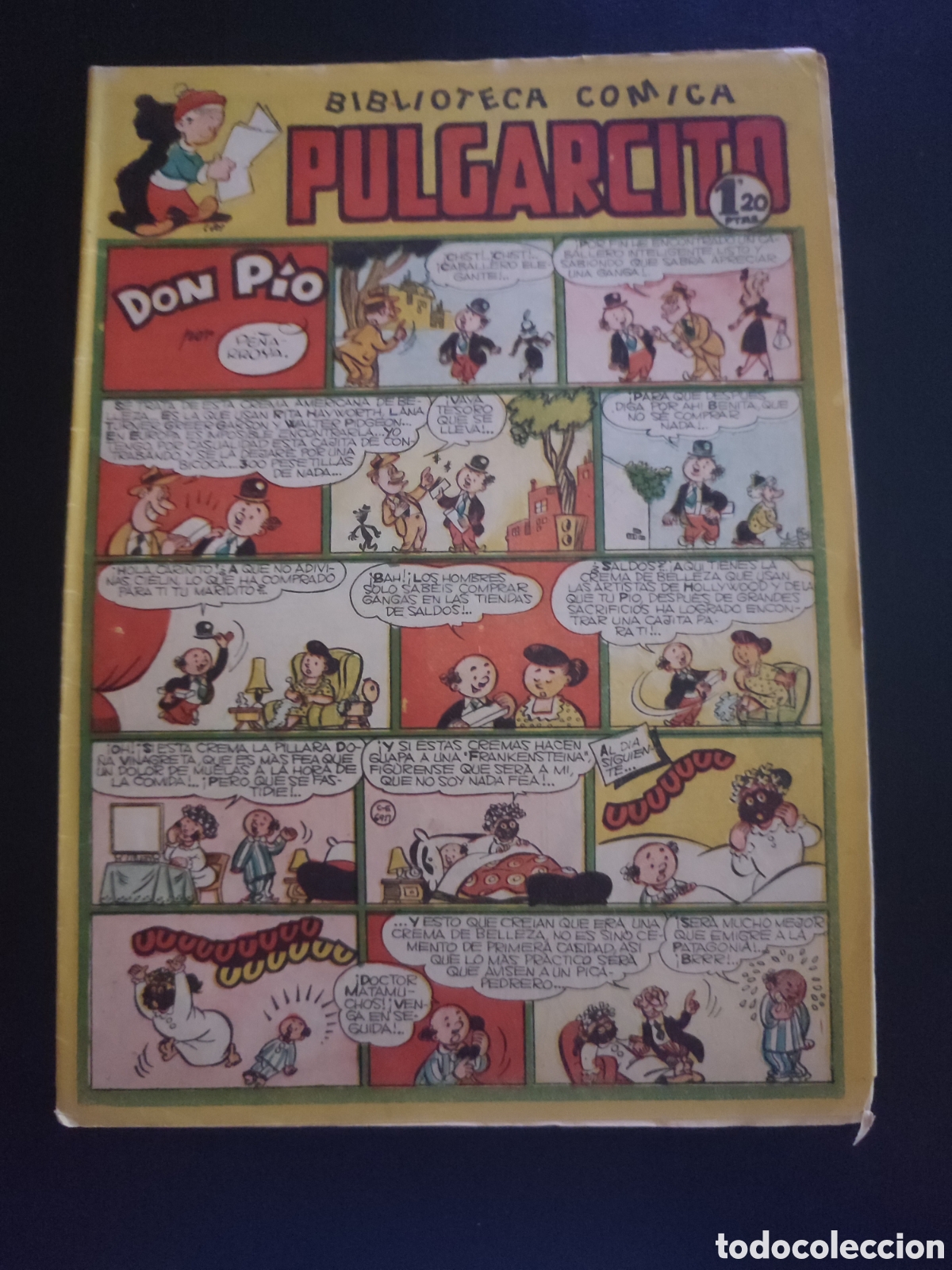 Tebeos: PULGARCITO &Aacute;LBUM INFANTIL N&ordm; 190 ORIGINAL. EDITORIAL BRUGUERA. 1,20 PTS