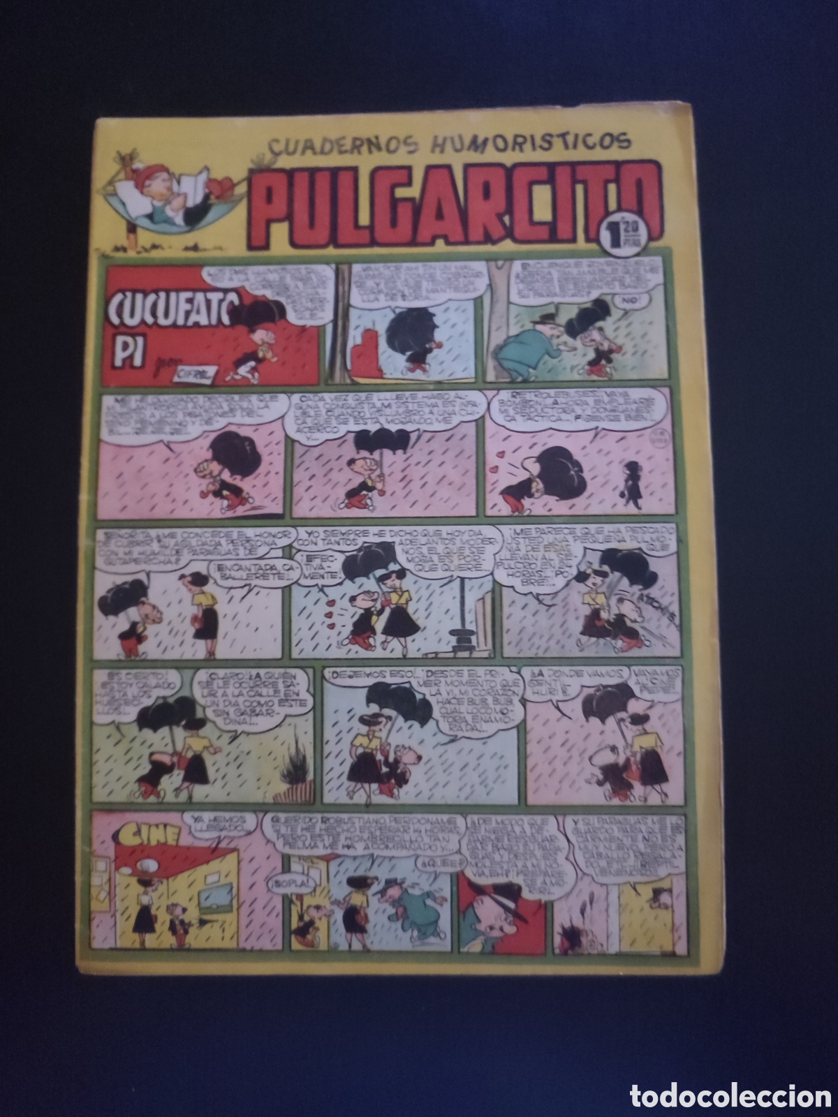 Tebeos: PULGARCITO &Aacute;LBUM INFANTIL N&ordm; 191 ORIGINAL. EDITORIAL BRUGUERA. 1,20 PTS