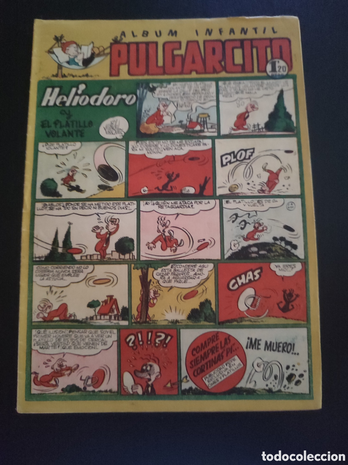 Tebeos: PULGARCITO &Aacute;LBUM INFANTIL N&ordm; 176 ORIGINAL. EDITORIAL BRUGUERA. 1,20 PTS