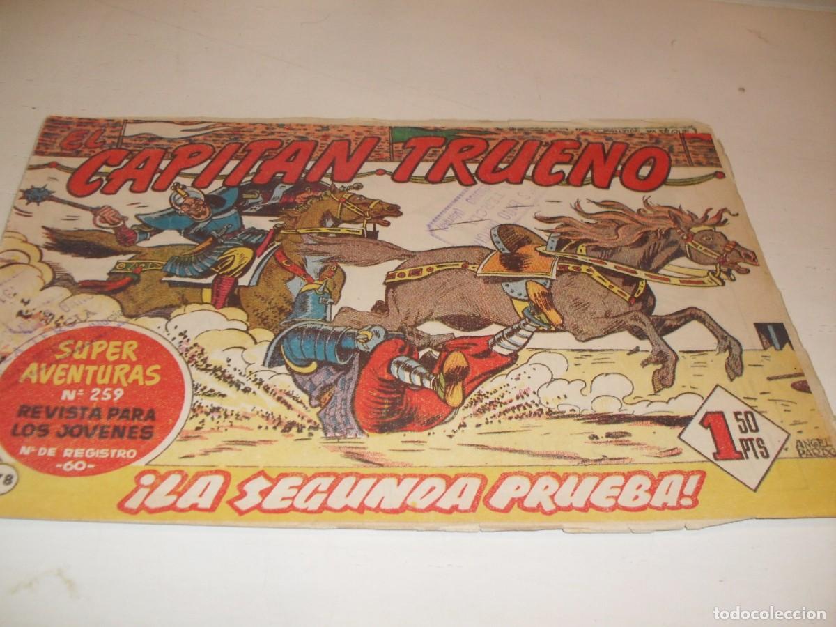 Tebeos: EL CAPITAN TRUENO,(ORIGINAL) N&ordm; 178,DENTRO PUBLICIDAD DEL CAMPEON,DE 618.BRUGUERA,1956