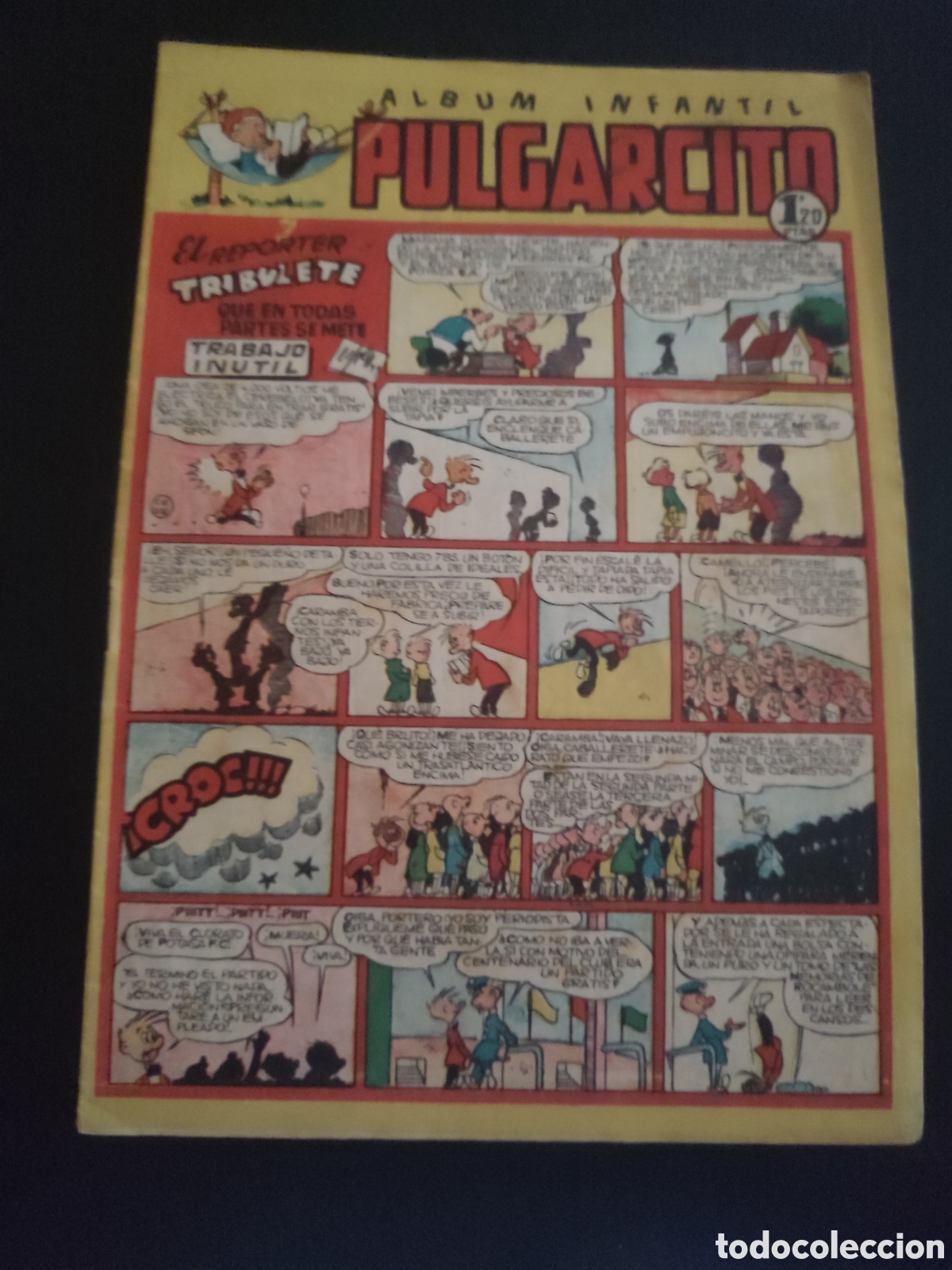 Tebeos: PULGARCITO &Aacute;LBUM INFANTIL N&ordm; 158 ORIGINAL. EDITORIAL BRUGUERA. 1,20 PTS