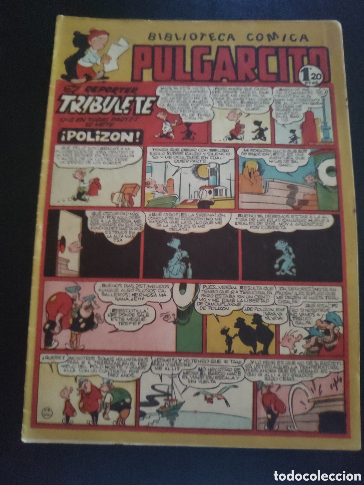 Tebeos: PULGARCITO &Aacute;LBUM INFANTIL N&ordm; 166 ORIGINAL. EDITORIAL BRUGUERA. 1,20 PTS