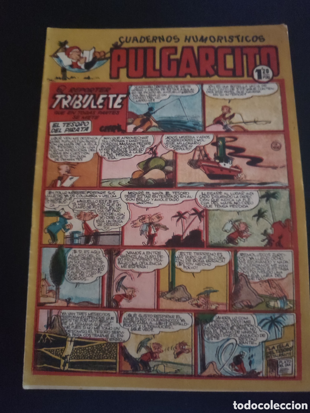Comics: PULGARCITO &Aacute;LBUM INFANTIL N&ordm; 167 ORIGINAL. EDITORIAL BRUGUERA. 1,20 PTS