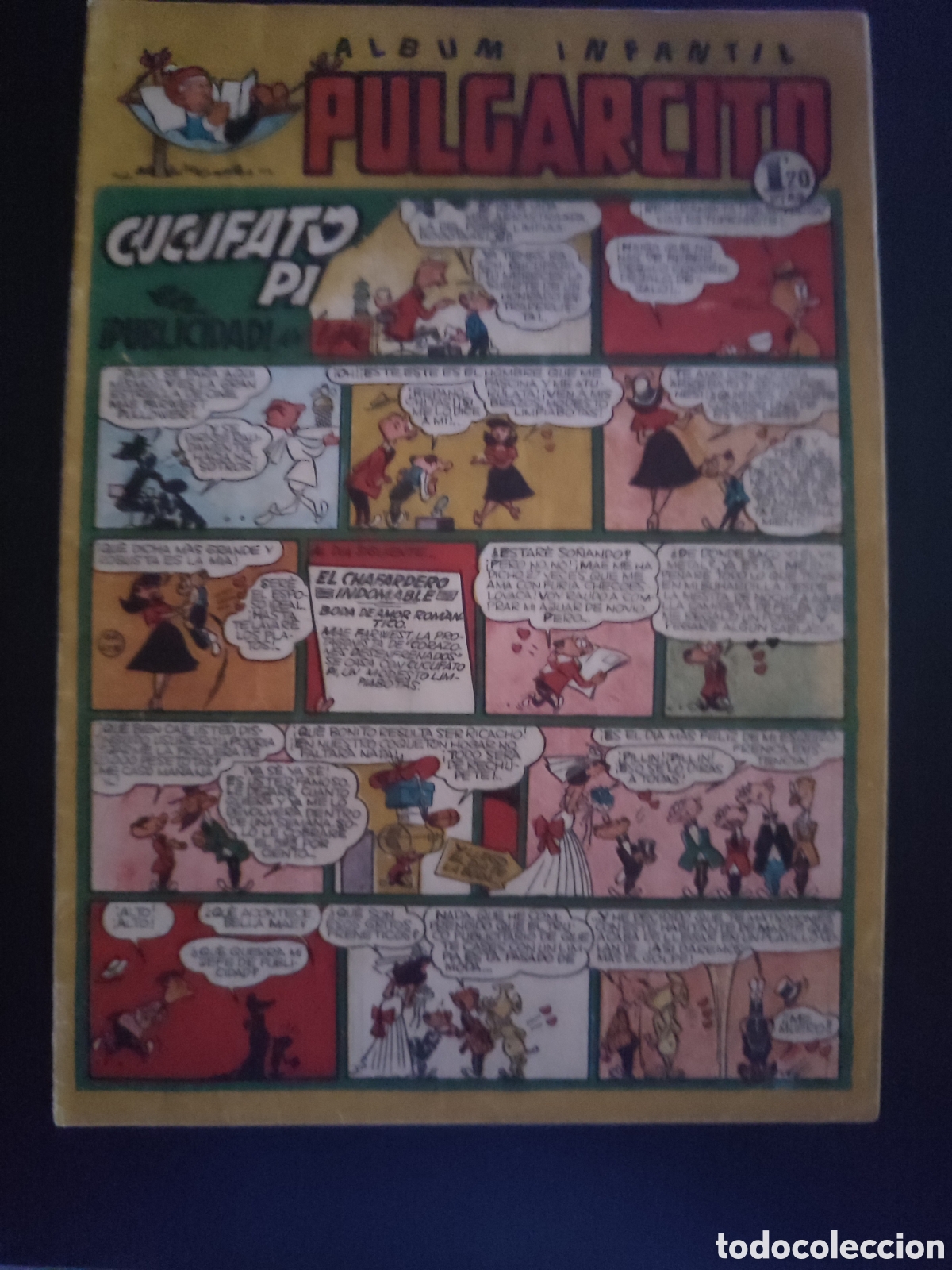 Tebeos: PULGARCITO &Aacute;LBUM INFANTIL N&ordm; 168 ORIGINAL. EDITORIAL BRUGUERA. 1,20 PTS