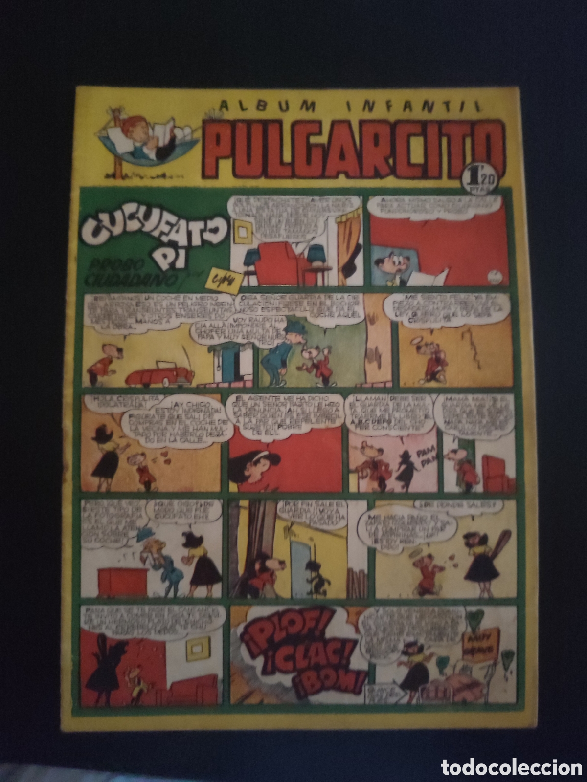 Tebeos: PULGARCITO &Aacute;LBUM INFANTIL N&ordm; 171 ORIGINAL. EDITORIAL BRUGUERA. 1,20 PTS
