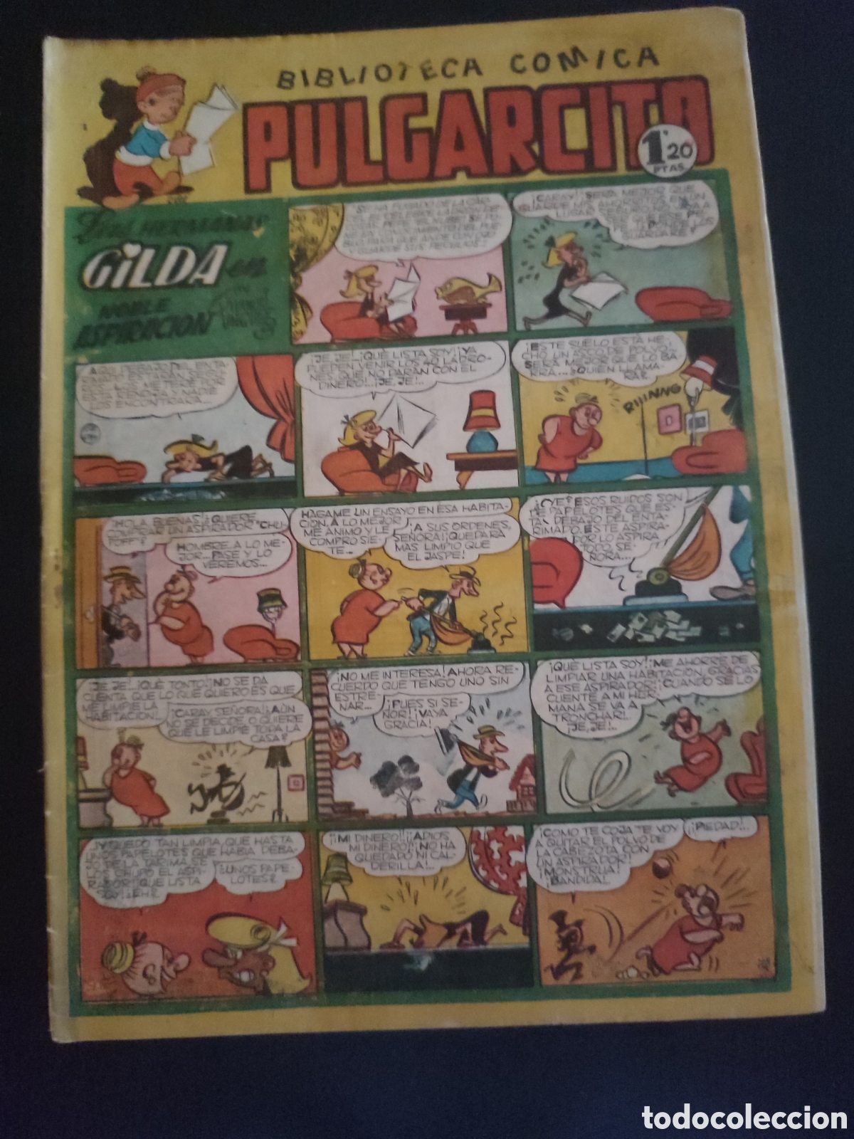 Comics: PULGARCITO &Aacute;LBUM INFANTIL N&ordm; 173 ORIGINAL. EDITORIAL BRUGUERA. 1,20 PTS