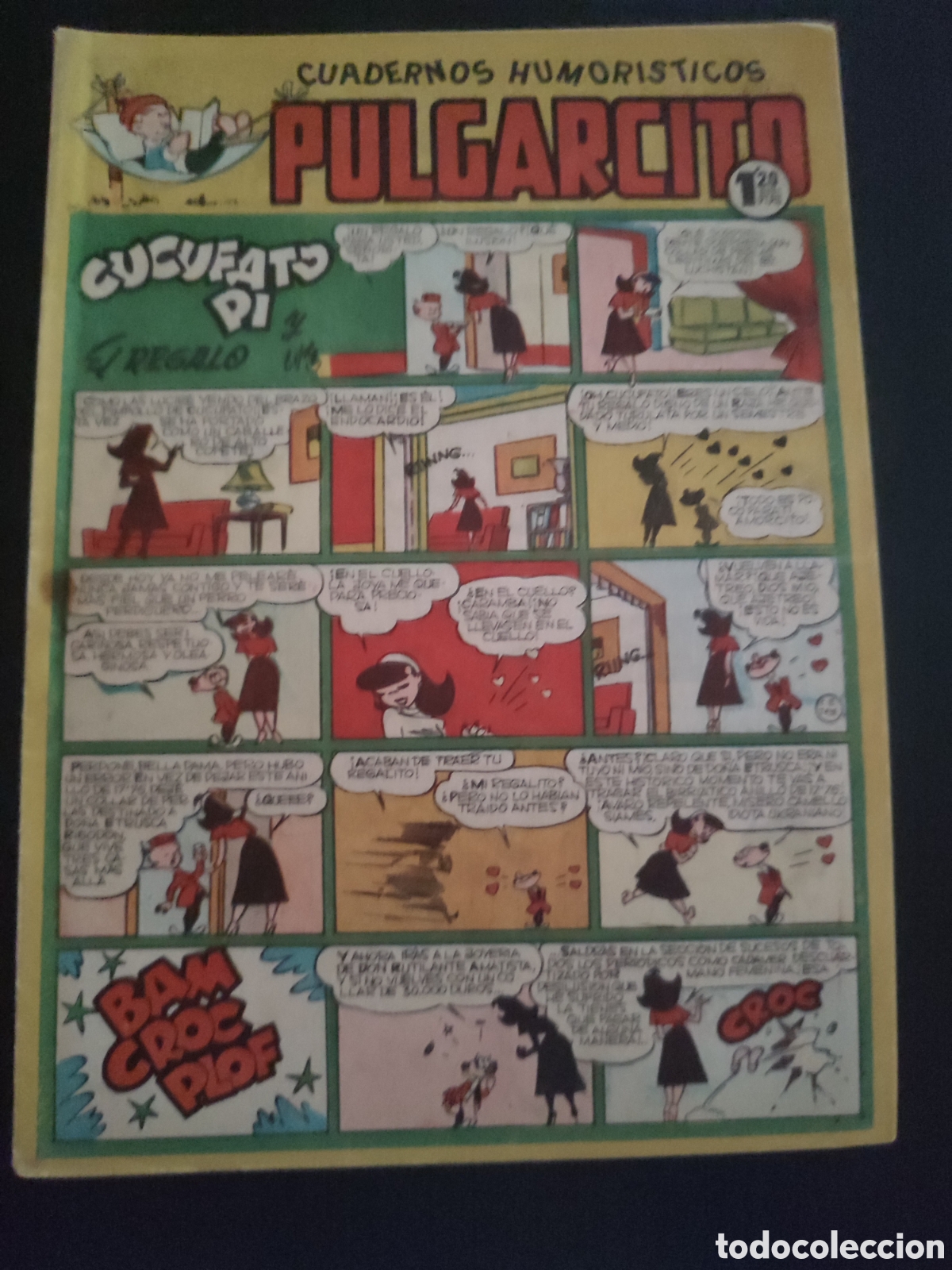 Tebeos: PULGARCITO &Aacute;LBUM INFANTIL N&ordm; 175 ORIGINAL. EDITORIAL BRUGUERA. 1,20 PTS