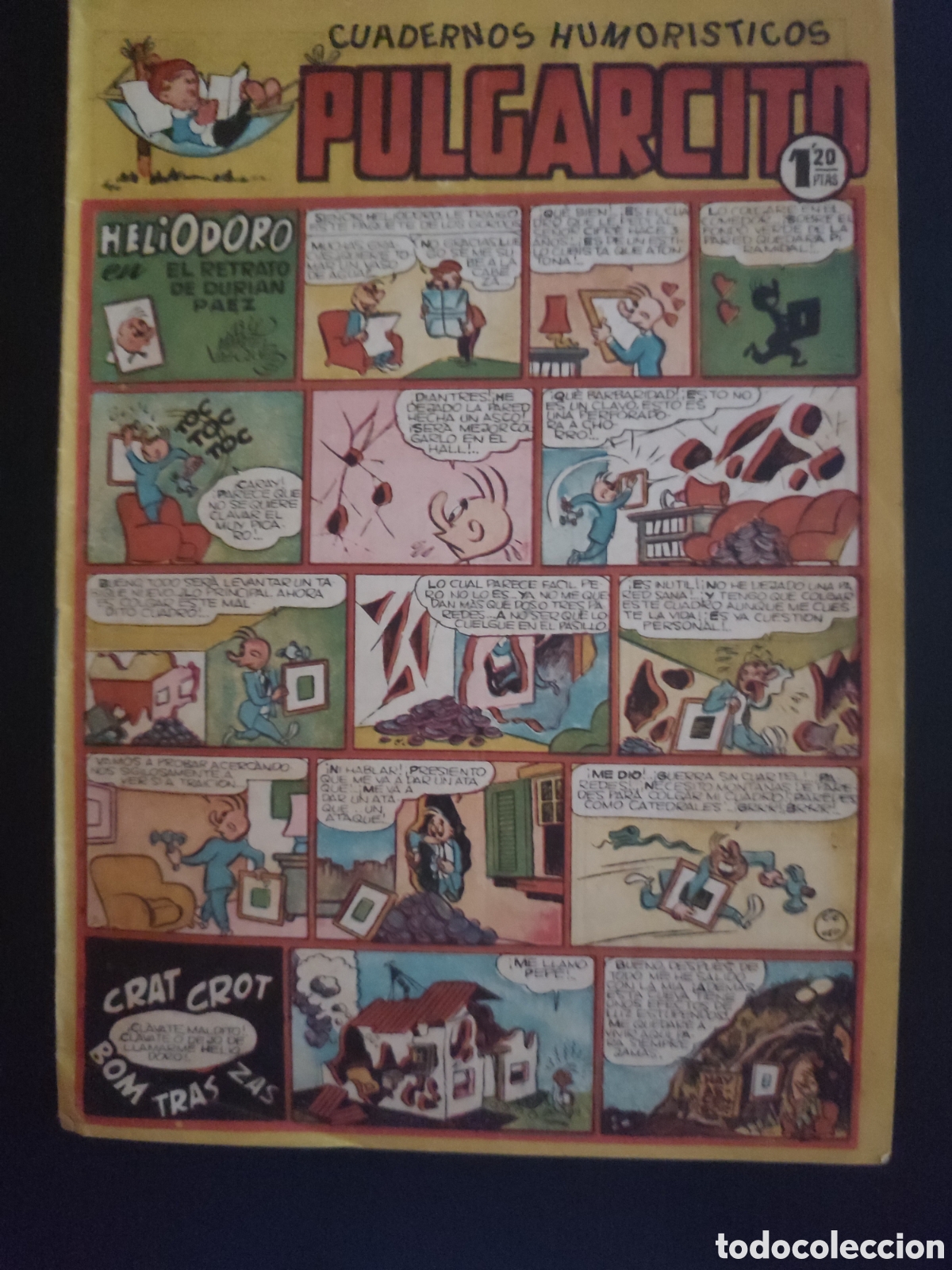 Tebeos: PULGARCITO &Aacute;LBUM INFANTIL N&ordm; 141 ORIGINAL. EDITORIAL BRUGUERA. 1,20 PTS