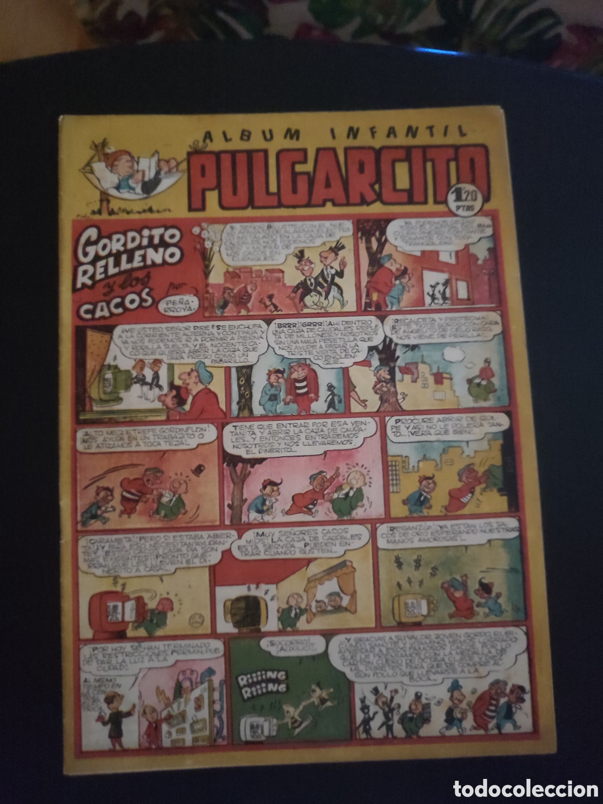 Tebeos: PULGARCITO &Aacute;LBUM INFANTIL N&ordm; 143 ORIGINAL. EDITORIAL BRUGUERA. 1,20 PTS