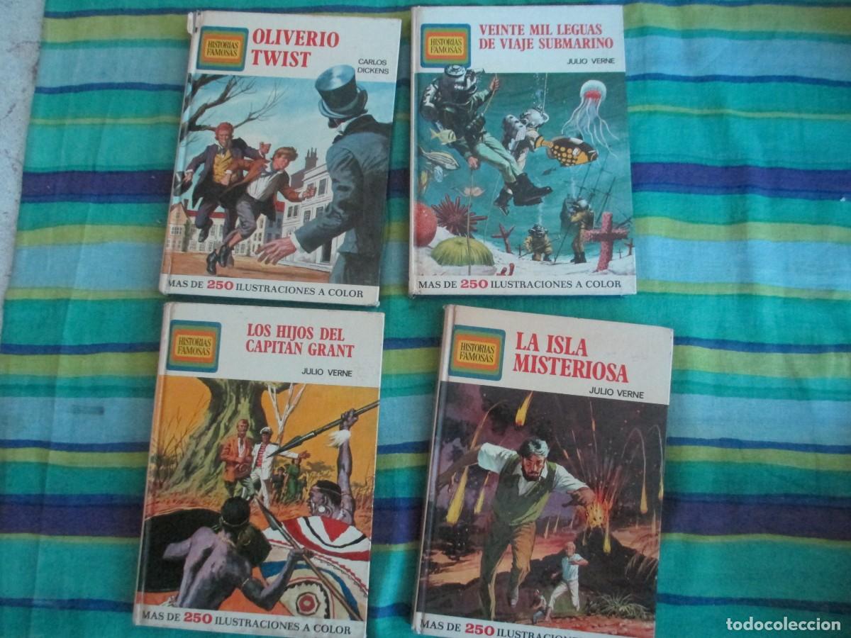 Tebeos: Lote de libros de Historias famosas de Bruguera