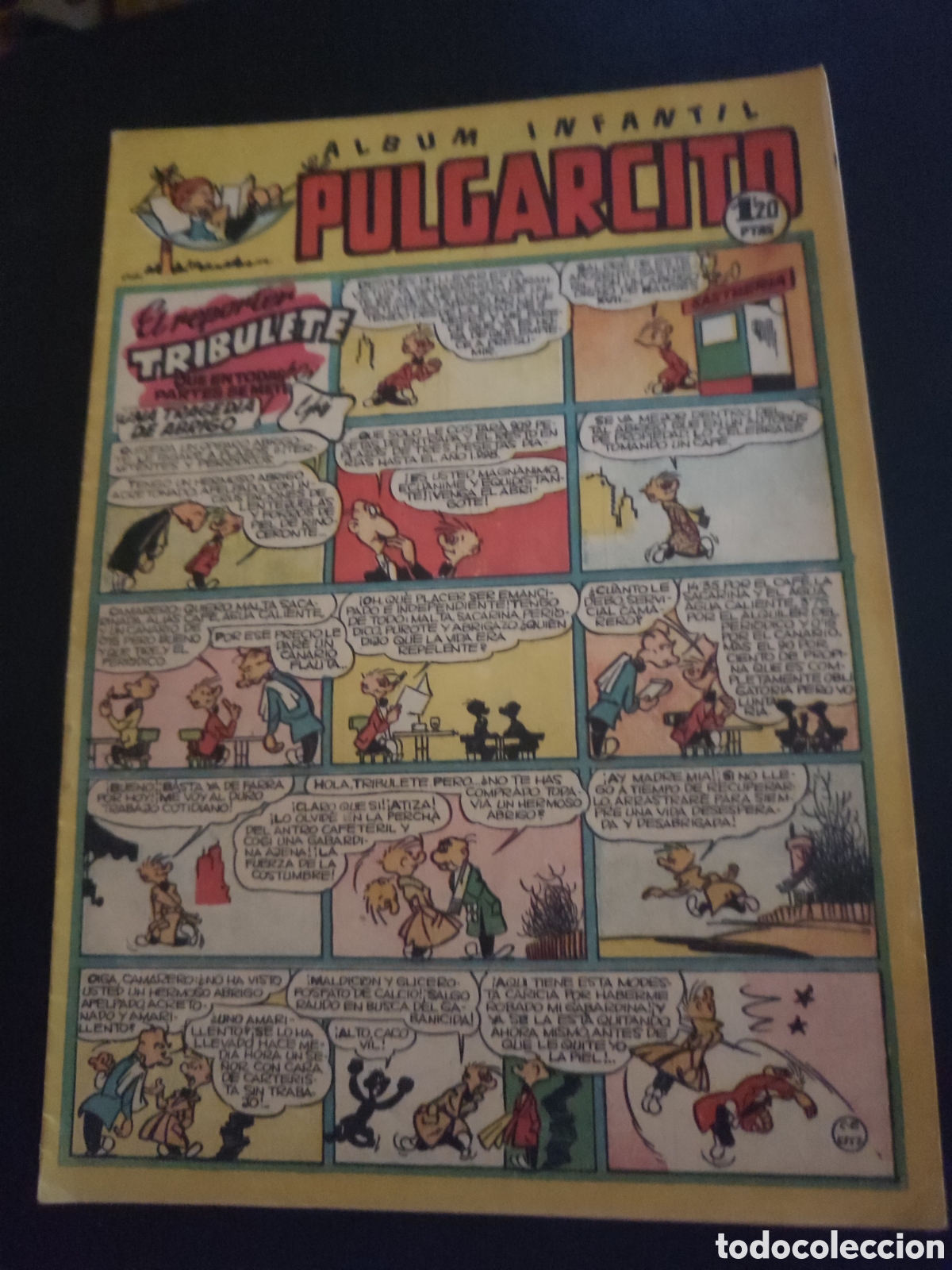 Tebeos: PULGARCITO &Aacute;LBUM INFANTIL N&ordm; 155 ORIGINAL. EDITORIAL BRUGUERA. 1,20 PTS