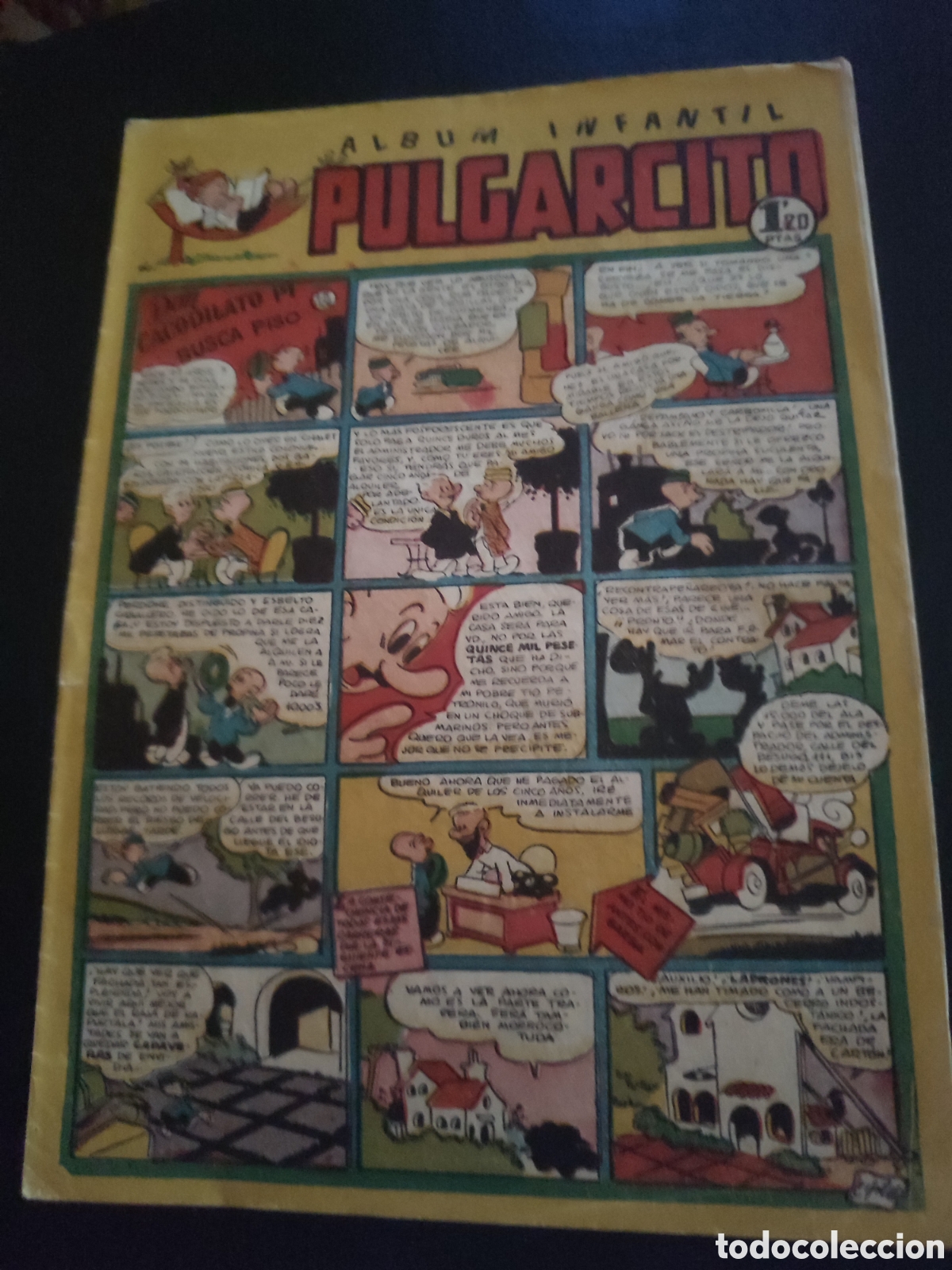 Comics: PULGARCITO &Aacute;LBUM INFANTIL N&ordm; 62 ORIGINAL. EDITORIAL BRUGUERA. 1,20 PTS