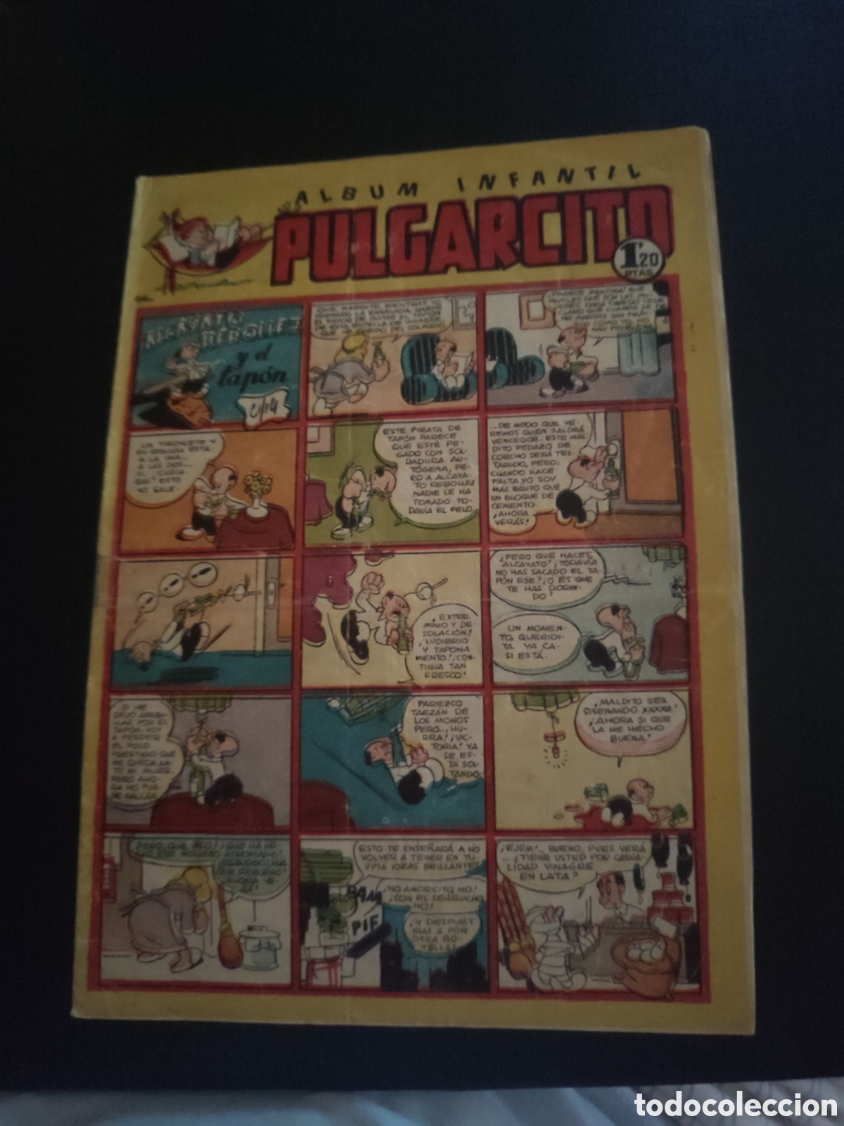 Comics: PULGARCITO &Aacute;LBUM INFANTIL N&ordm; 65 ORIGINAL. EDITORIAL BRUGUERA. 1,20 PTS