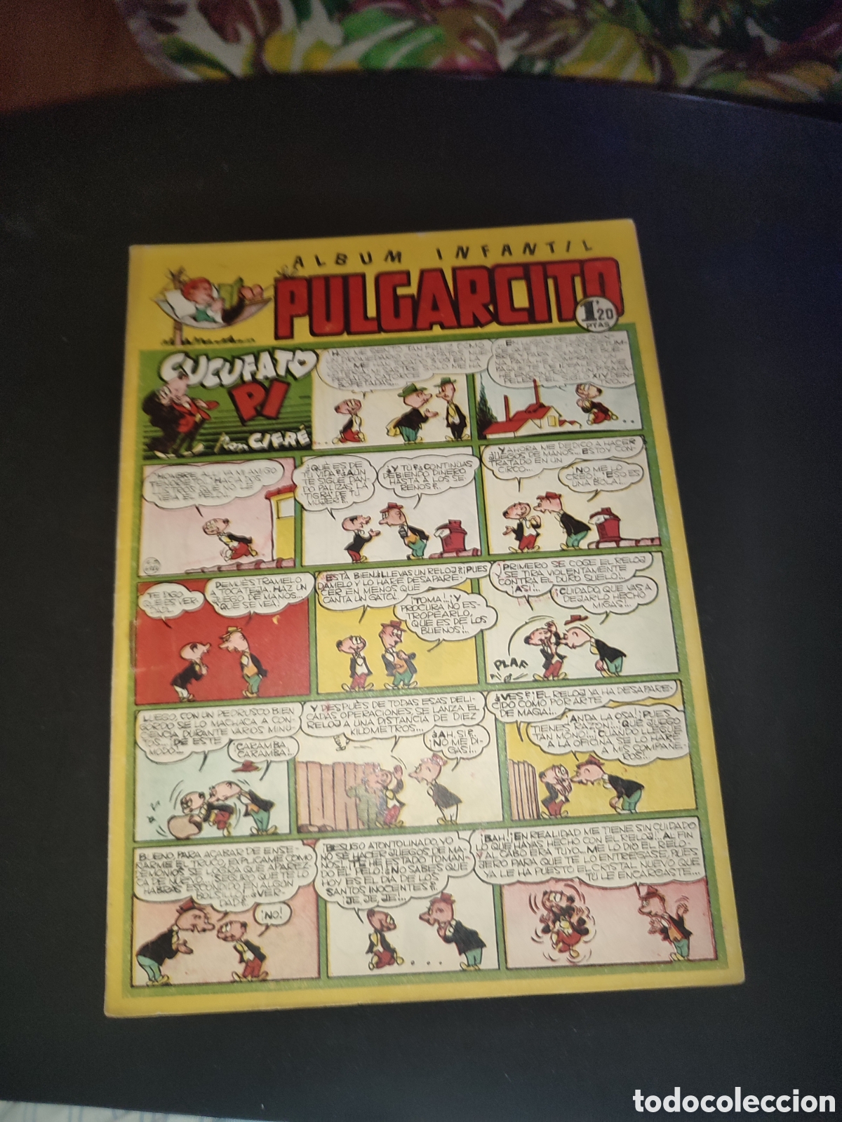 Tebeos: PULGARCITO &Aacute;LBUM INFANTIL N&ordm; 197 ORIGINAL. EDITORIAL BRUGUERA. 1,20 PTS