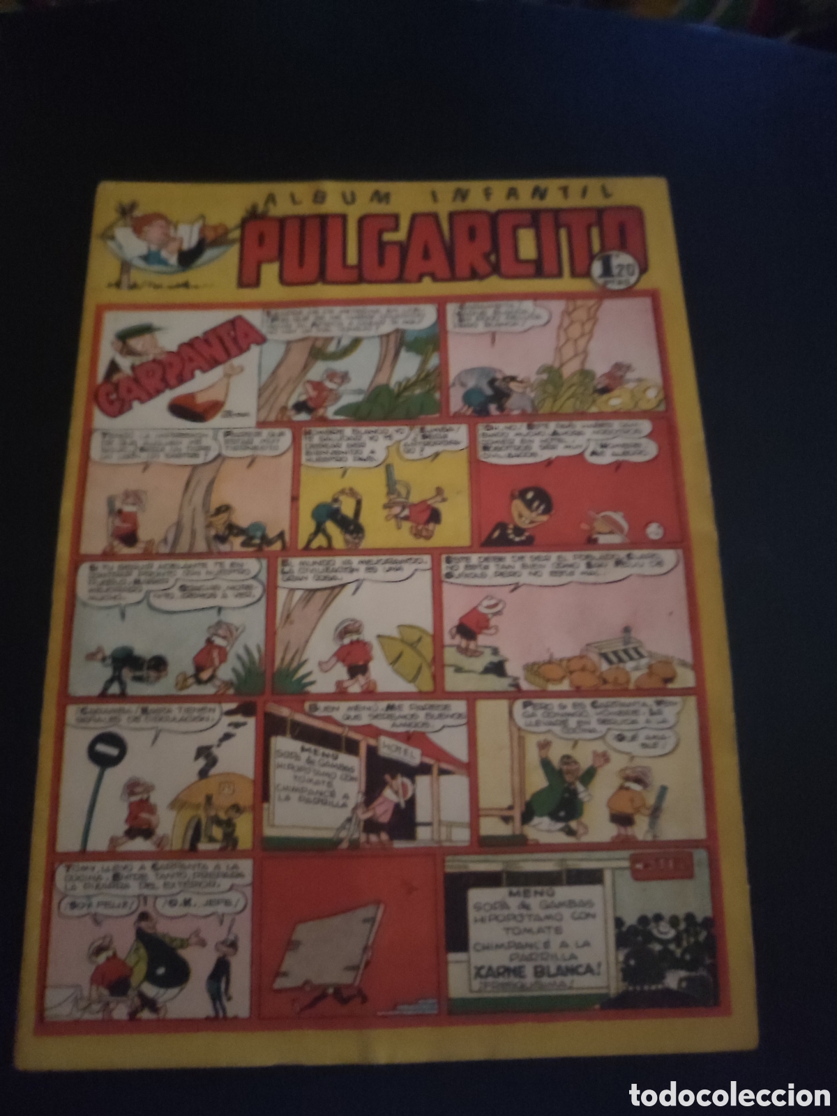 Comics: PULGARCITO &Aacute;LBUM INFANTIL N&ordm; 219 ORIGINAL. EDITORIAL BRUGUERA. 1,20 PTS