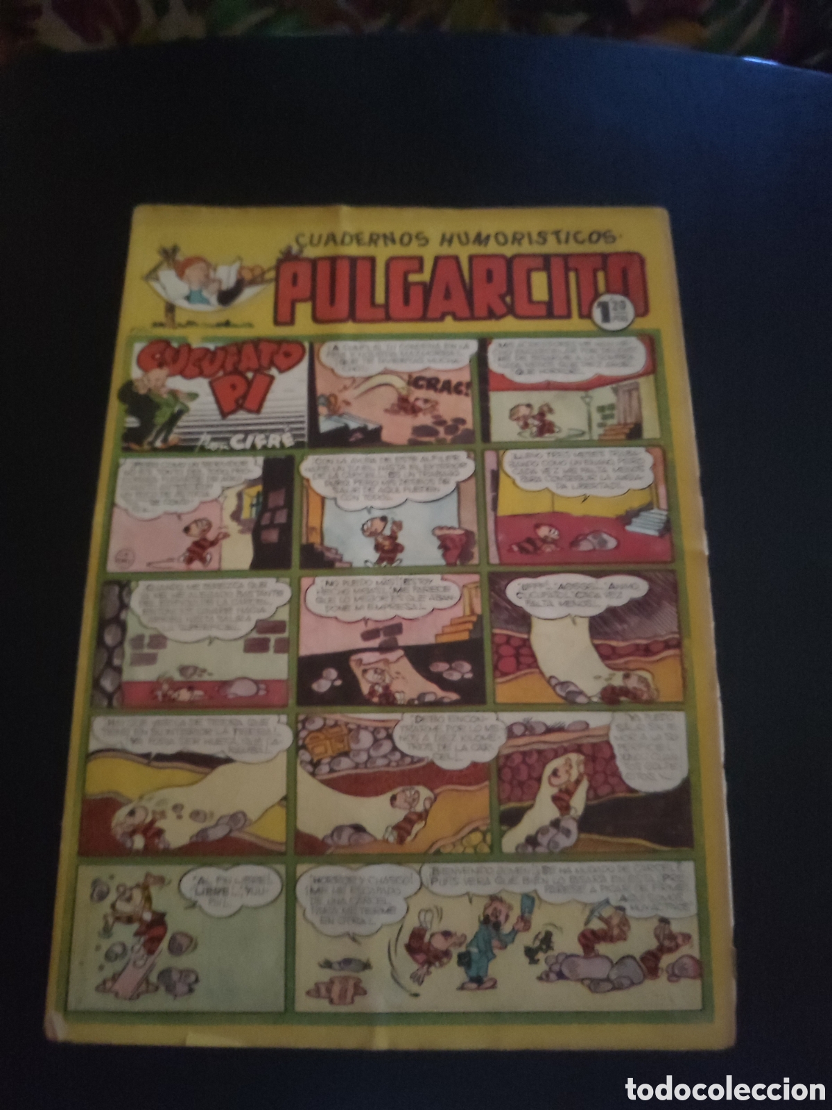 Comics: PULGARCITO &Aacute;LBUM INFANTIL N&ordm; 220 ORIGINAL. EDITORIAL BRUGUERA. 1,20 PTS