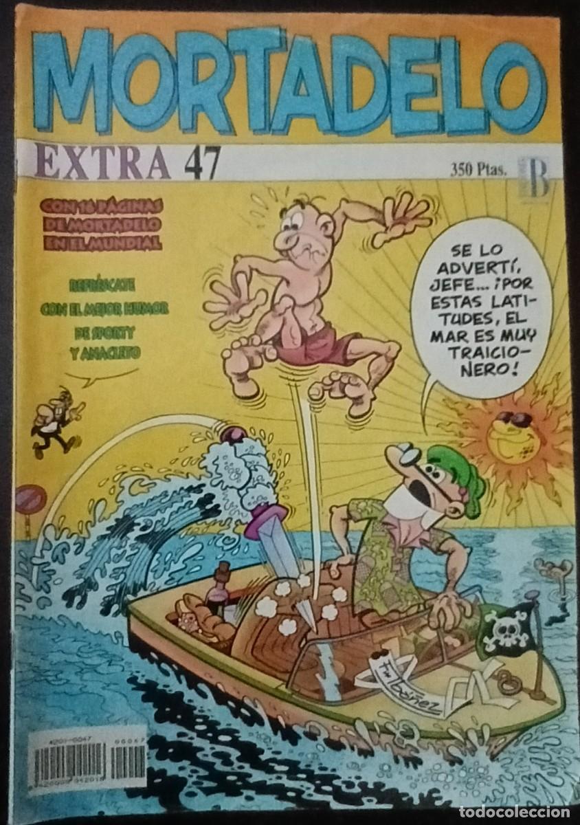 Tebeos: MORTADELO EXTRA-EDICIONES B- N&ordm; 47 -IB&Aacute;&Ntilde;EZ-RAMIS-R. SEGURA-1994-CORRECTO-DIF&Iacute;CIL-VEA-LEA-1586