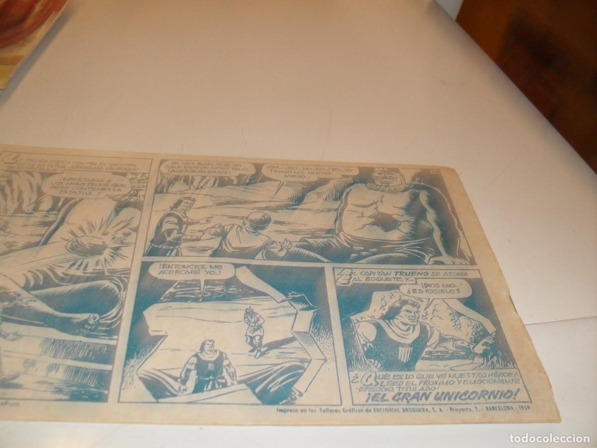 Tebeos: EL CAPITAN TRUENO,(ORIGINAL) N&ordm; 169,DEBUTA ANGEL PARDO DE DIBUJANTE,DE 618.BRUGUERA,1956
