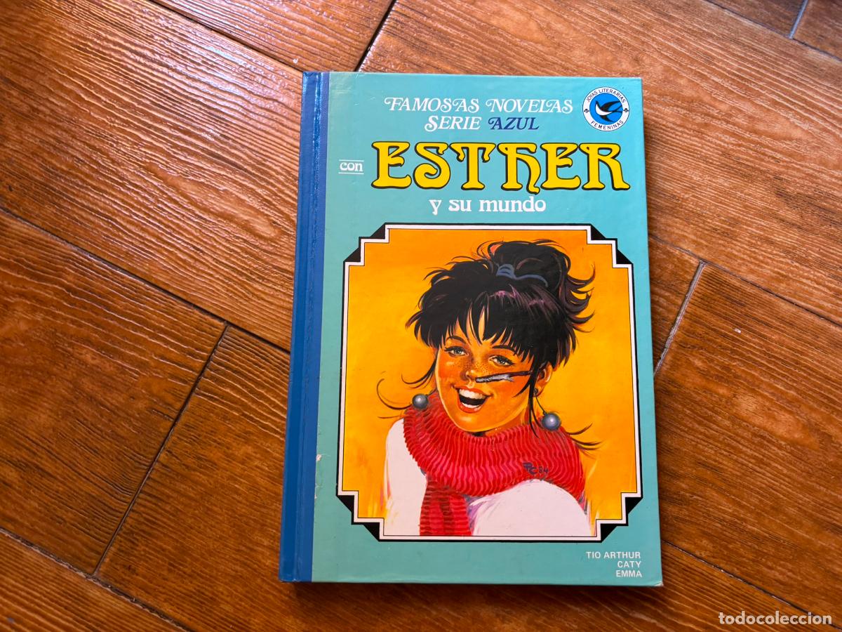 Tebeos: TOMO FAMOSAS NOVELAS SERIE AZUL JOYAS LITERARIAS JUVENILES ESTHER N&ordm; 9 EDITORIAL BRUGUERA