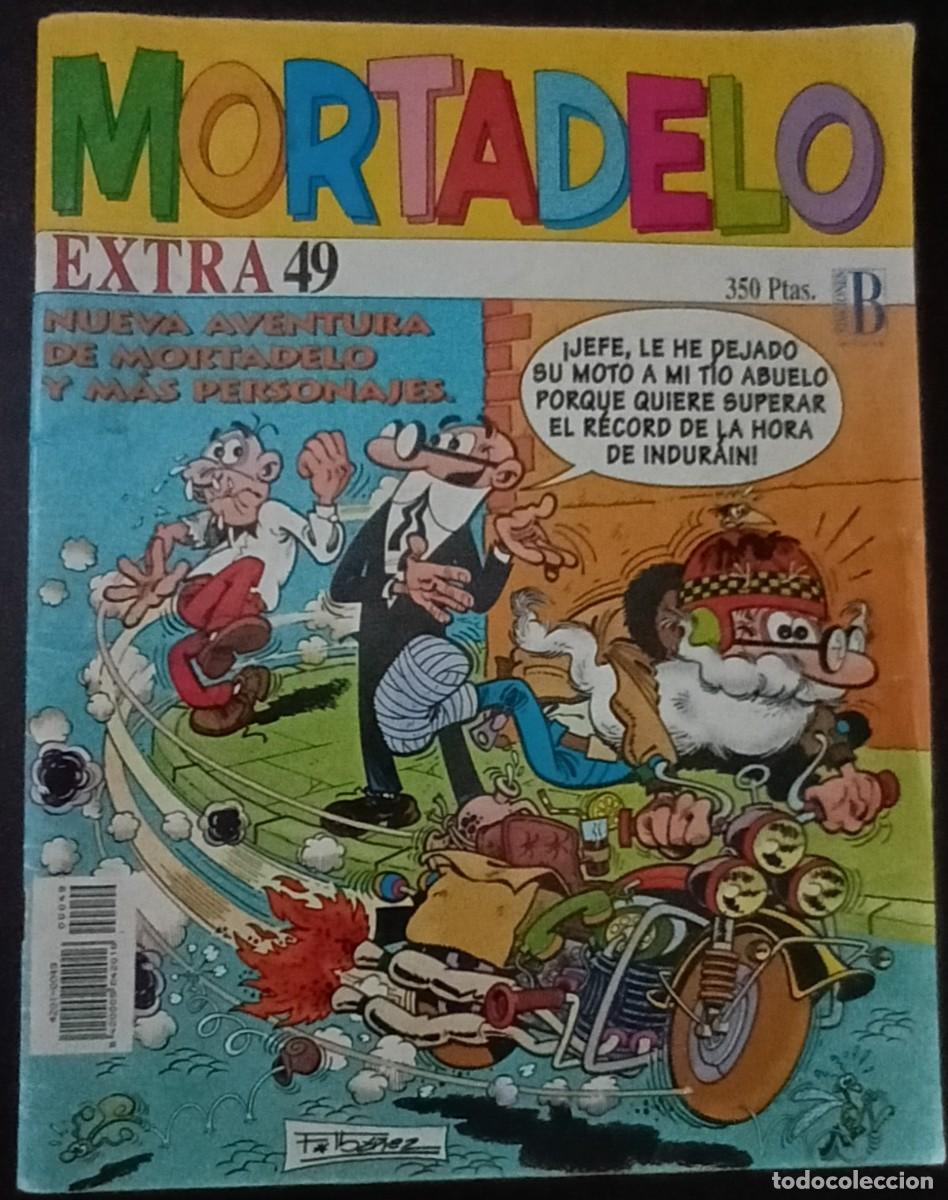Tebeos: MORTADELO EXTRA-EDICIONES B- N&ordm; 49 -IB&Aacute;&Ntilde;EZ-RAMIS-R. SEGURA-1994-CASI BUENO-DIF&Iacute;CIL-VEA-LEA-1587