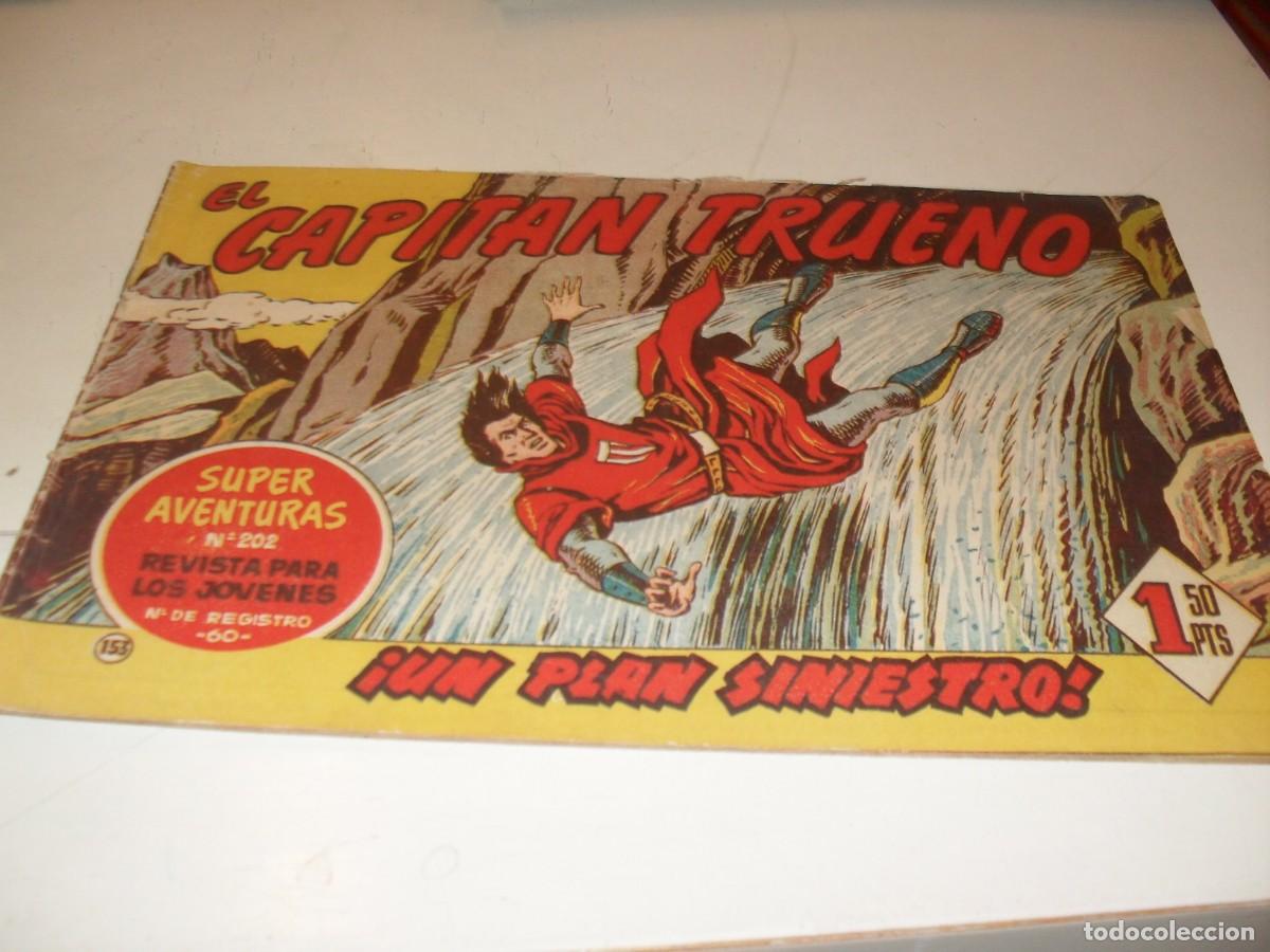 Tebeos: EL CAPITAN TRUENO,(ORIGINAL) N&ordm; 153,UN PLAN SINIESTRO&iexcl;&iexcl;,DE V.MORA,DE 618.BRUGUERA,1956