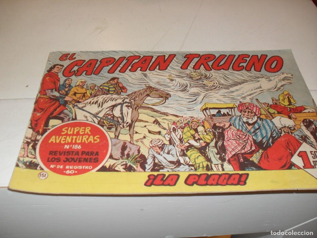 Tebeos: EL CAPITAN TRUENO,(ORIGINAL) N&ordm; 151,LA PLAGA&iexcl;&iexcl;,DE V.MORA,DE 618.BRUGUERA,1956