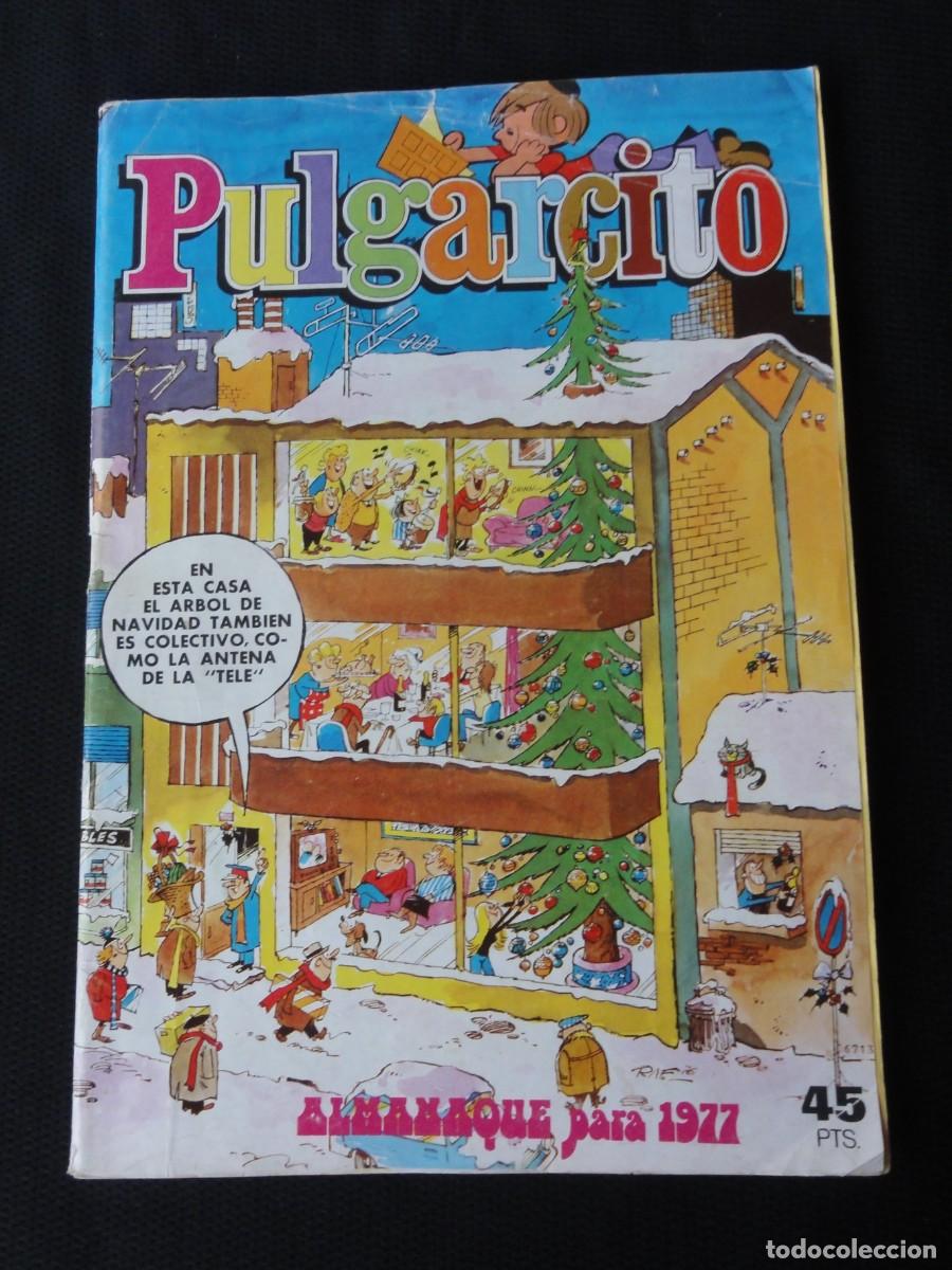 Tebeos: PULGARCITO ALMANAQUE 1977. 100 P&Aacute;GINAS. A&Ntilde;O 1976. EDITORIAL. BRUGUERA. C-49