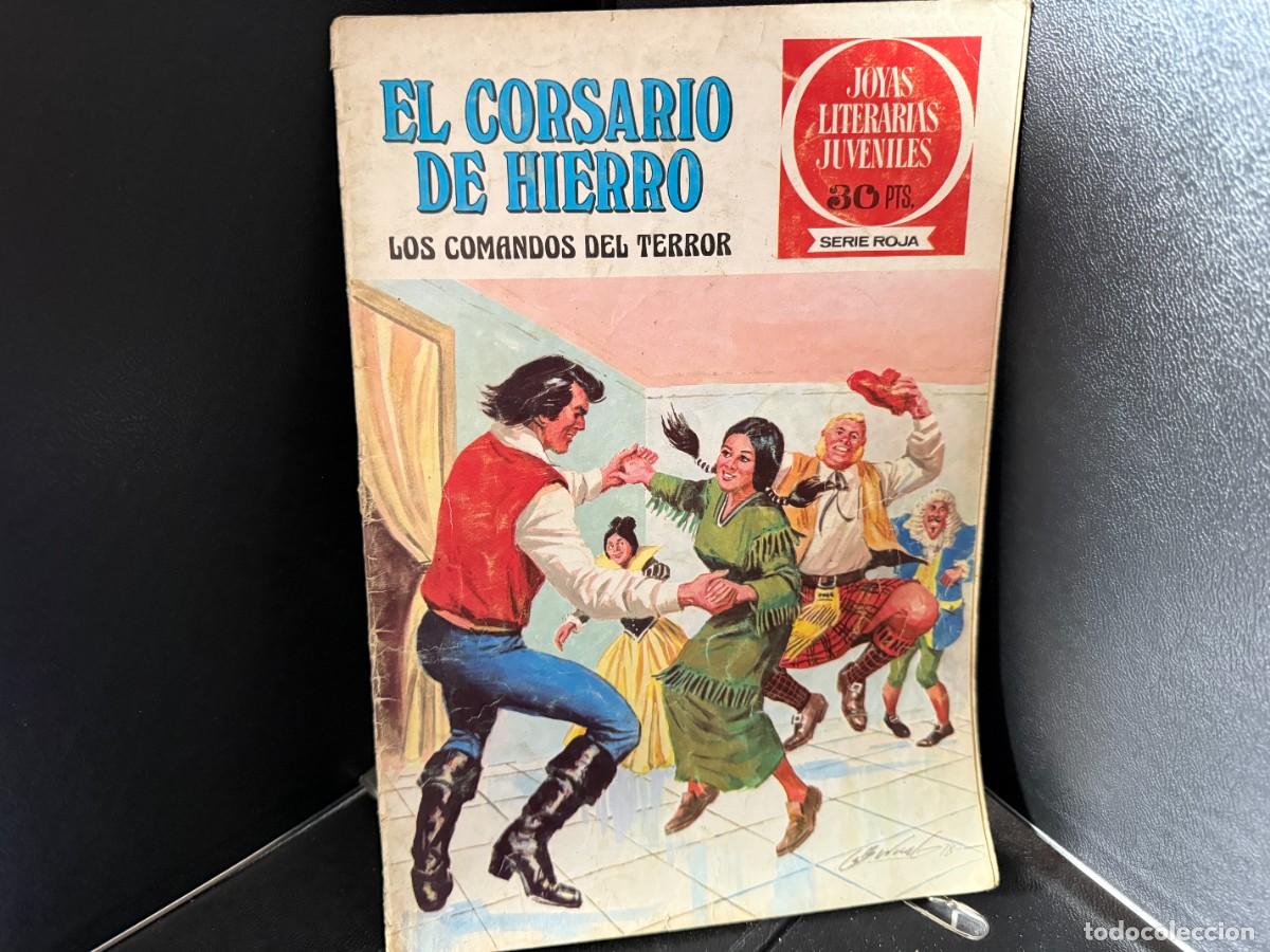 Tebeos: El Corsario de Hierro: Los comandos del terror &ndash; Joyas Literarias Juveniles Serie Roja n&ordm; 31 &ndash; Brugu