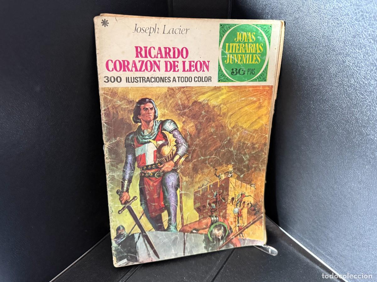 Tebeos: Ricardo Coraz&oacute;n de Le&oacute;n &ndash; Joyas Literarias Juveniles Bruguera n&ordm; 19 &ndash; c&oacute;mic vintage 1977