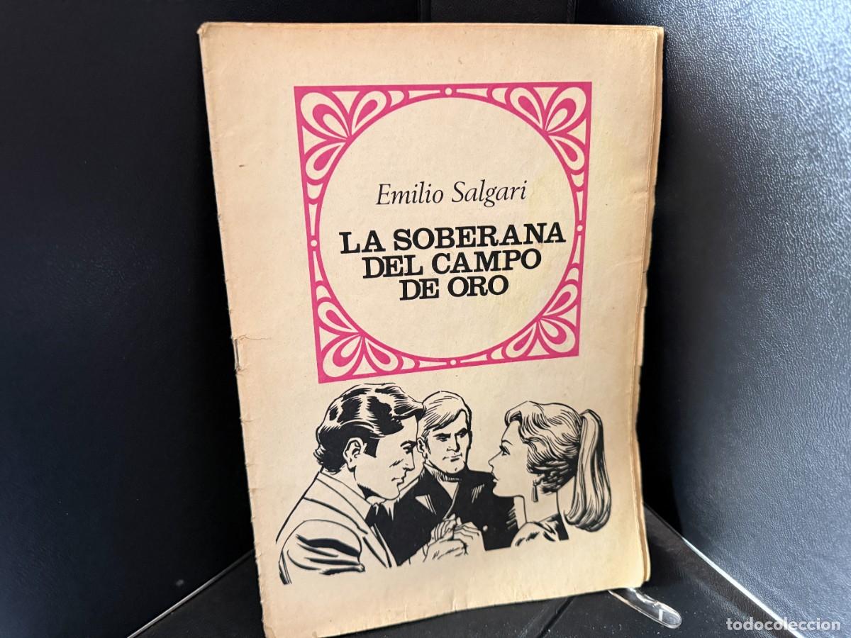 Tebeos: Emilio Salgari &ndash; La soberana del campo de oro &ndash; c&oacute;mic vintage Bruguera incompleto