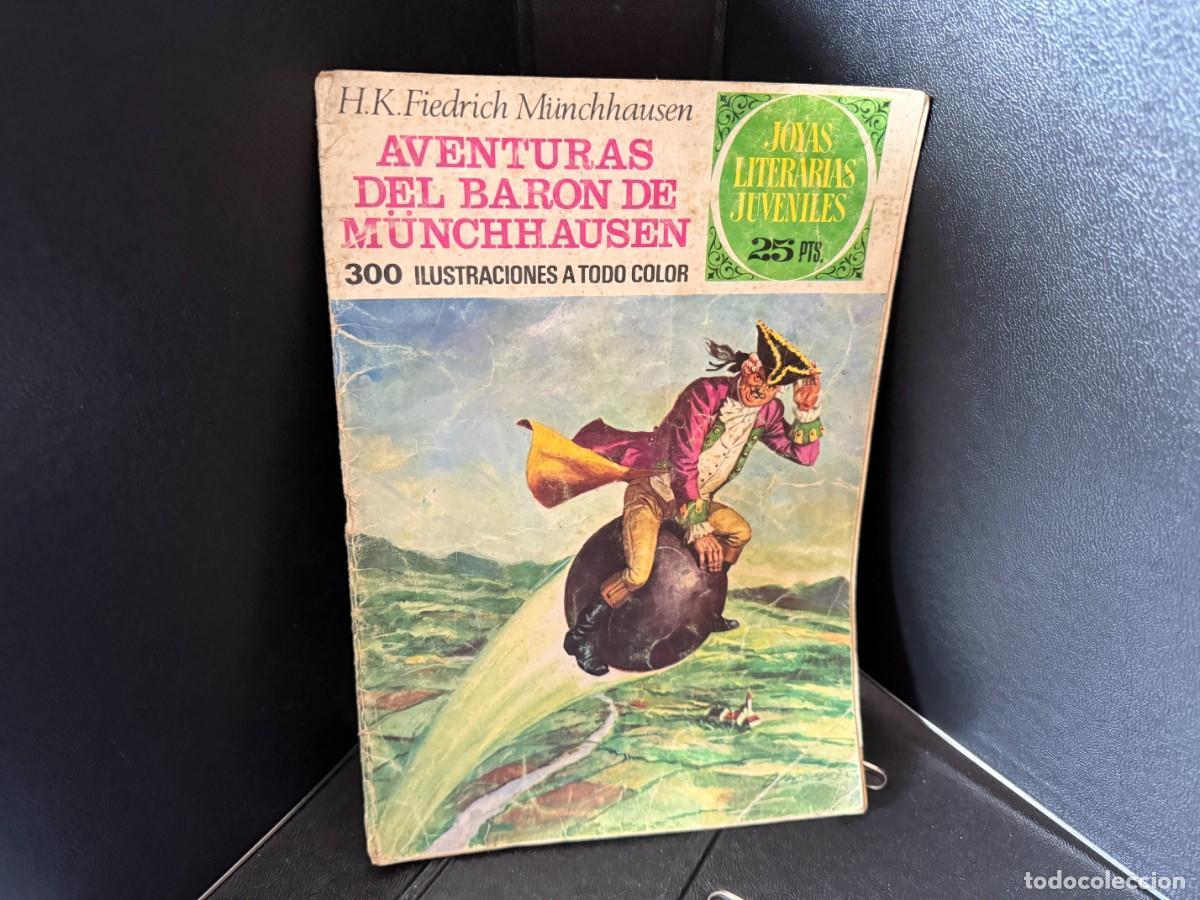 Tebeos: Aventuras del Bar&oacute;n de M&uuml;nchhausen &ndash; Joyas Literarias Juveniles Bruguera &ndash; c&oacute;mic vintage