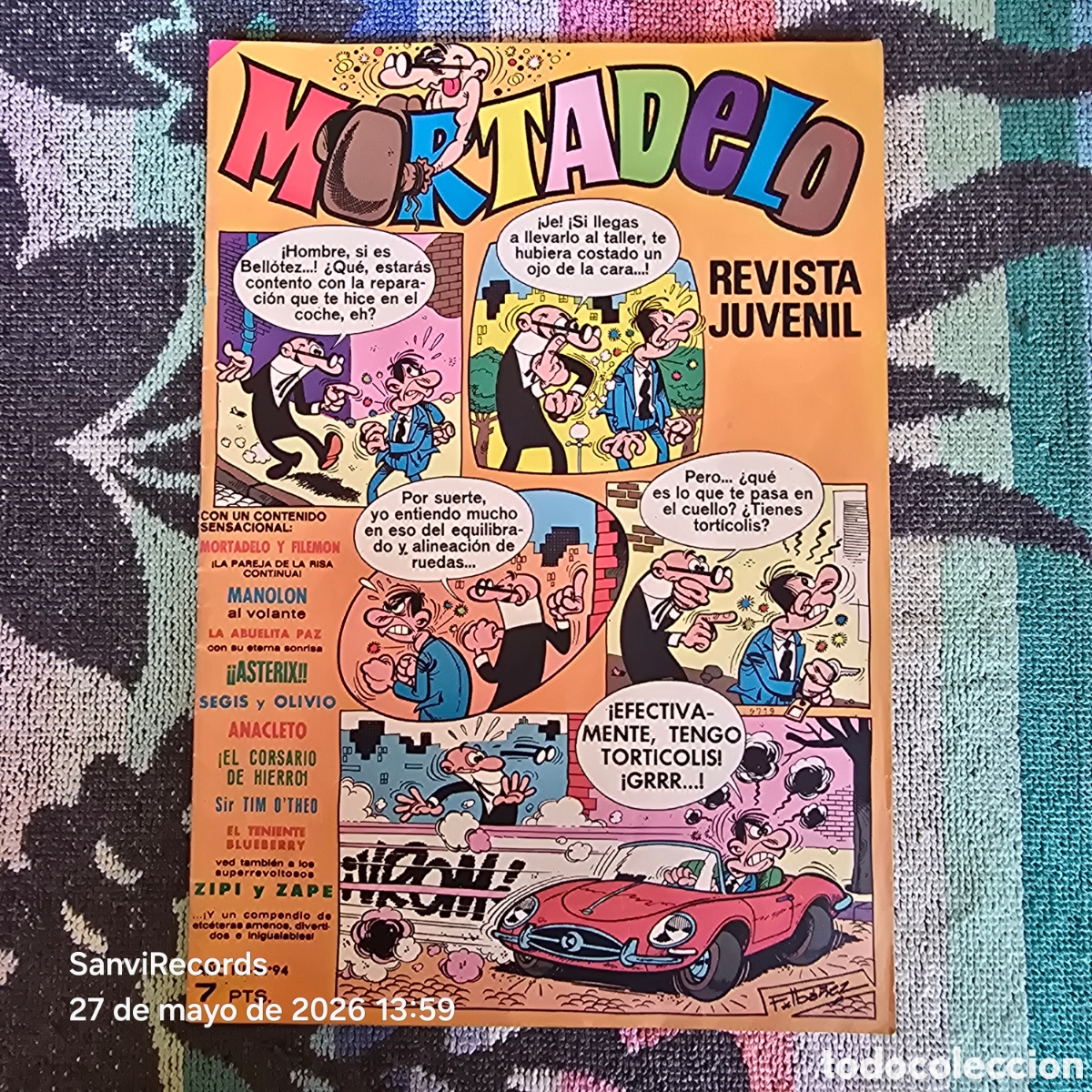 Tebeos: MORTADELO, REVISTA JUVENIL 94 (A&Ntilde;O III) (BRUGUERA)