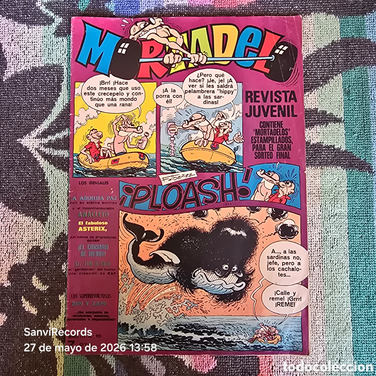 Tebeos: MORTADELO, REVISTA JUVENIL 90 (A&Ntilde;O III) (BRUGUERA)