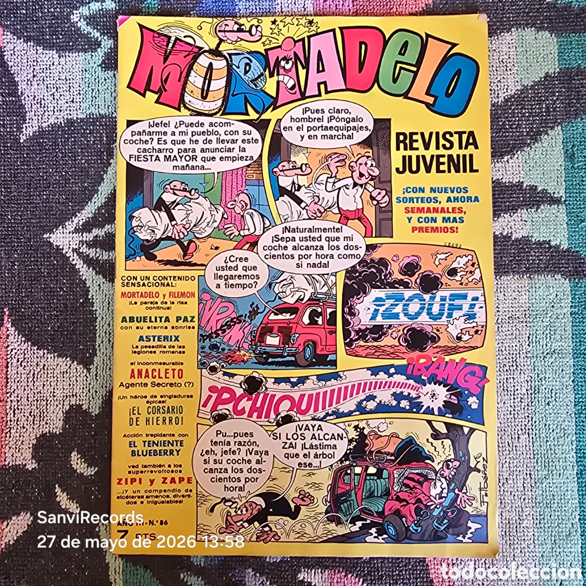 Tebeos: MORTADELO, REVISTA JUVENIL 86 (A&Ntilde;O III) (BRUGUERA)