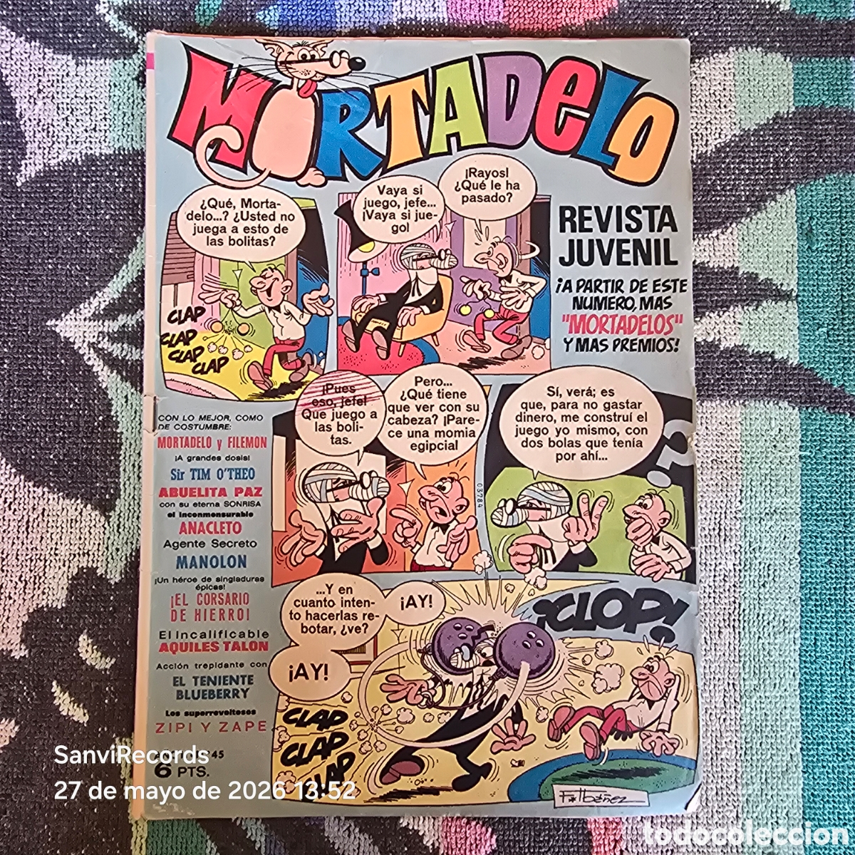 Tebeos: MORTADELO, REVISTA JUVENIL 45 (A&Ntilde;O II) (BRUGUERA)