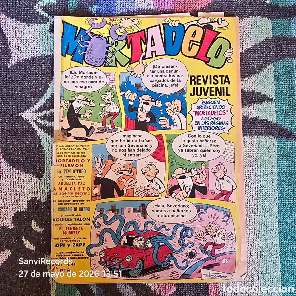 Tebeos: MORTADELO, REVISTA JUVENIL 44 (A&Ntilde;O II) (BRUGUERA)