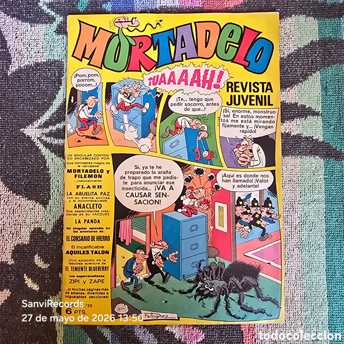 Tebeos: MORTADELO, REVISTA JUVENIL 25 (A&Ntilde;O II) (BRUGUERA)