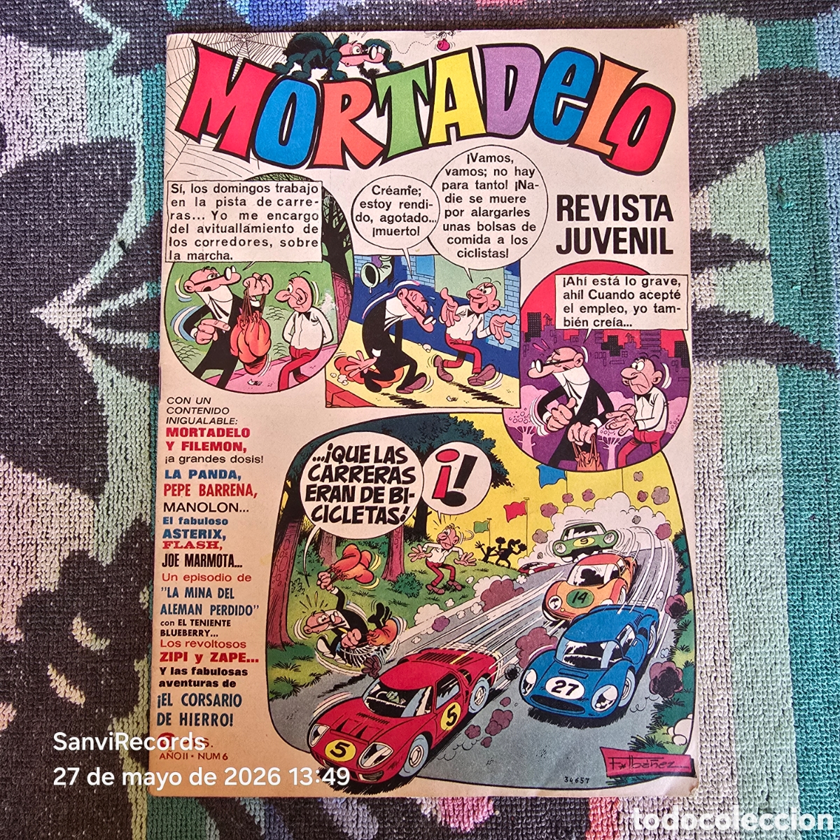 Tebeos: MORTADELO, REVISTA JUVENIL 6 (A&Ntilde;O II) (BRUGUERA)
