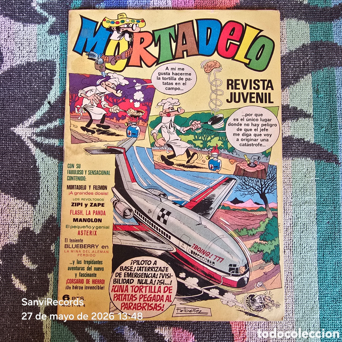 Tebeos: MORTADELO, REVISTA JUVENIL 4 (A&Ntilde;O I) (BRUGUERA)