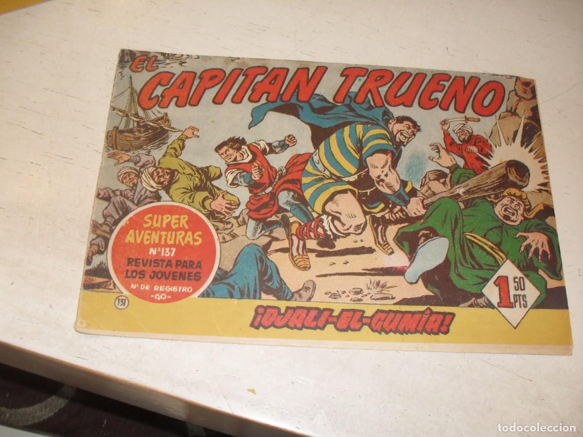 Tebeos: EL CAPITAN TRUENO,(ORIGINAL) N&ordm; 131,DJALI-AL-GUMIA&iexcl;&iexcl;,DE V.MORA,DE 618.BRUGUERA,1956