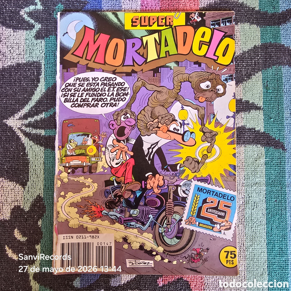 Tebeos: SUPER MORTADELO 147 (BRUGUERA)