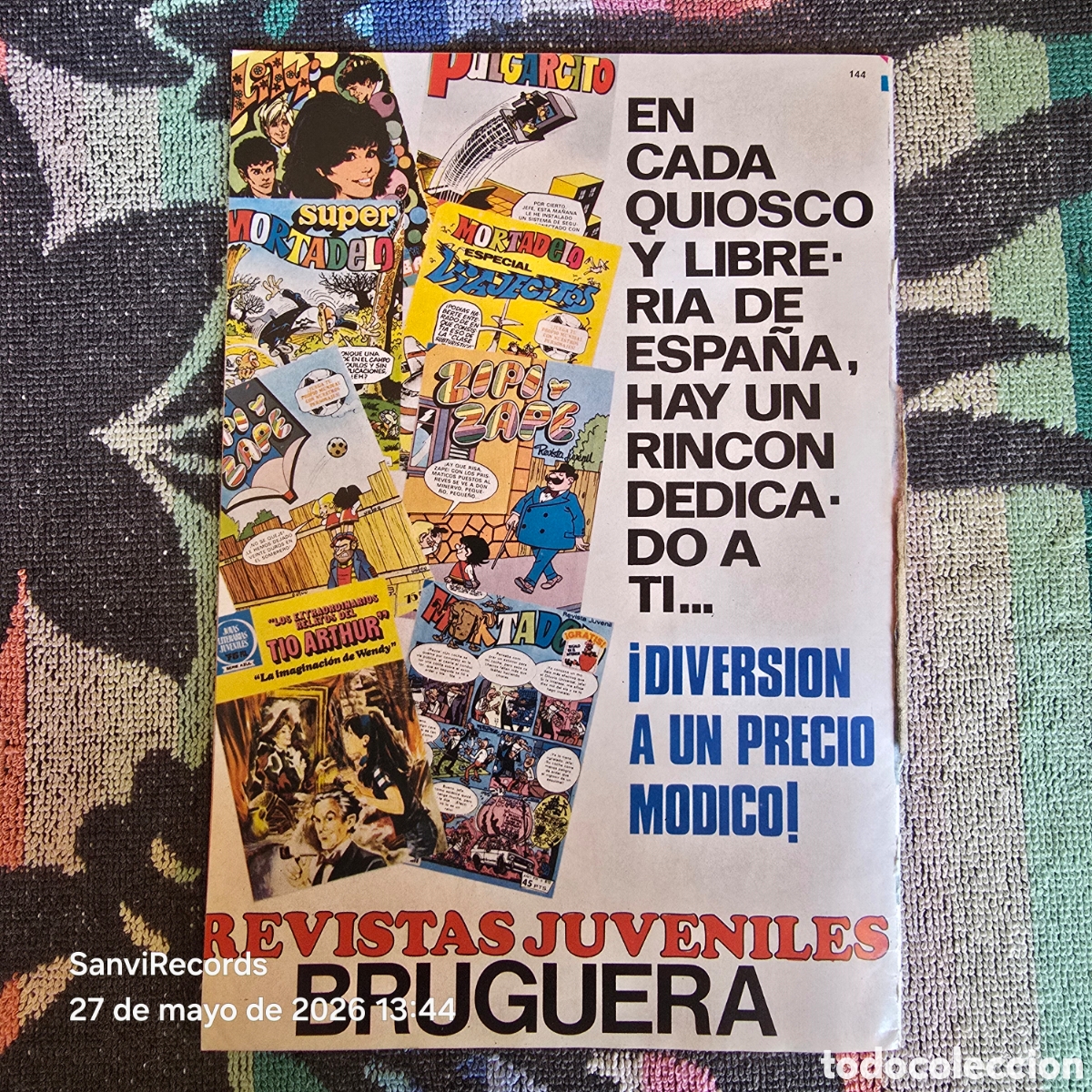 Tebeos: SUPER MORTADELO 144 (BRUGUERA) - Foto 2