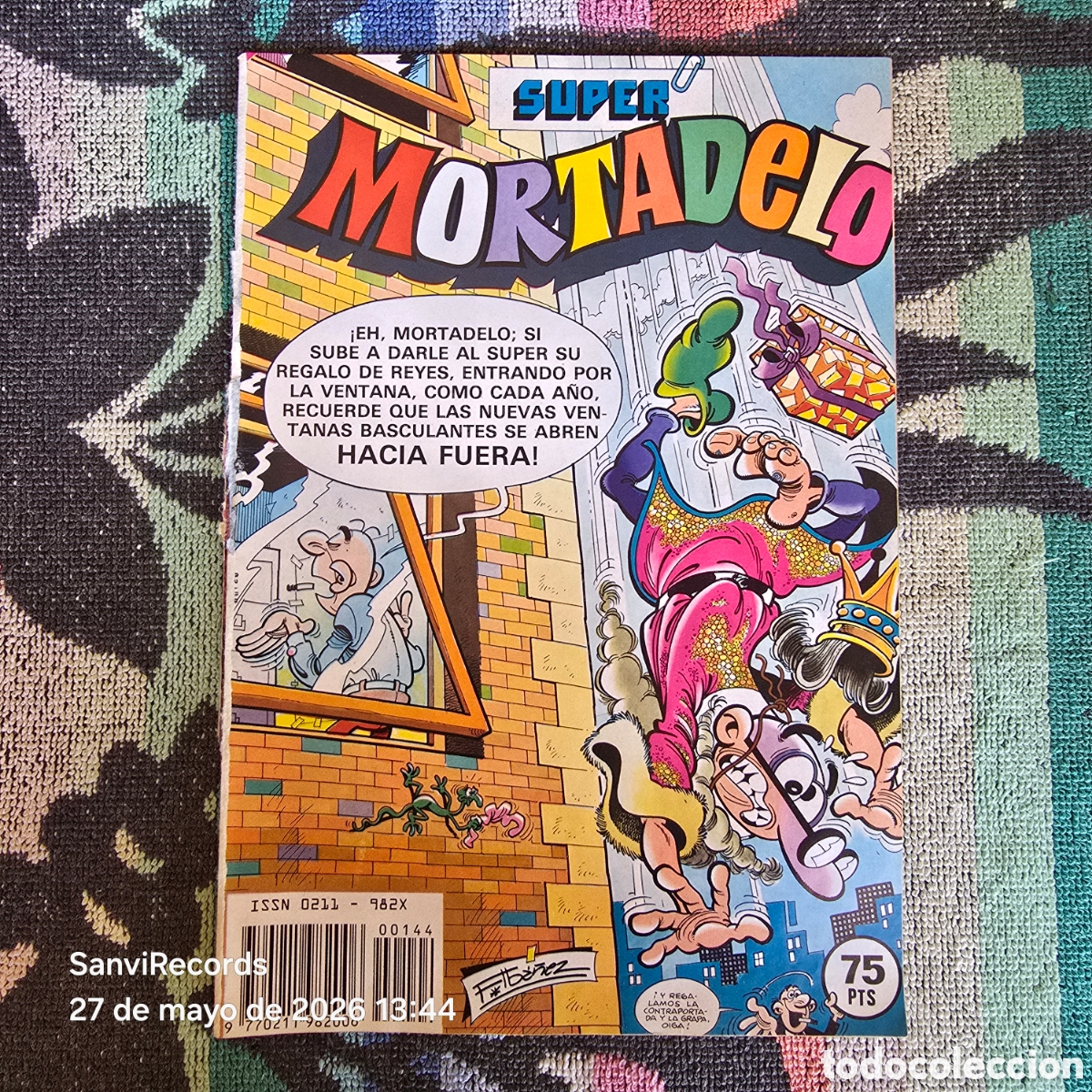 Tebeos: SUPER MORTADELO 144 (BRUGUERA)