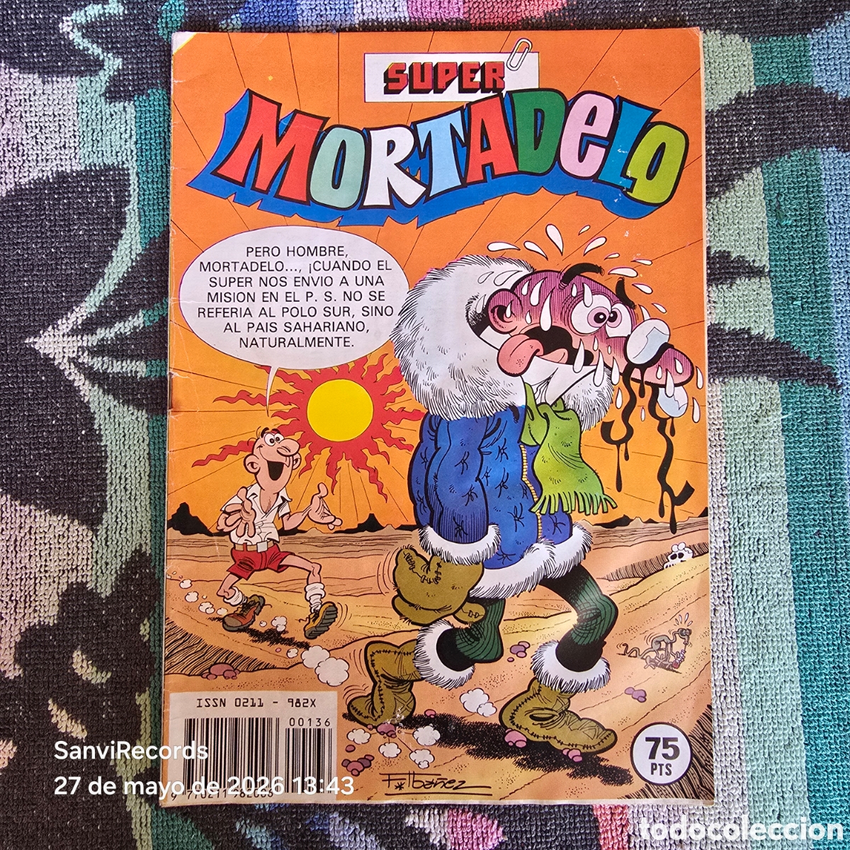 Tebeos: SUPER MORTADELO 136 (BRUGUERA)