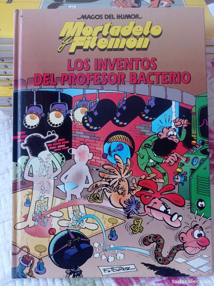 Tebeos: Mortadelo y Filem&oacute;n.Los inventos del profesor Bacterio,F.Ib&aacute;&ntilde;ez
