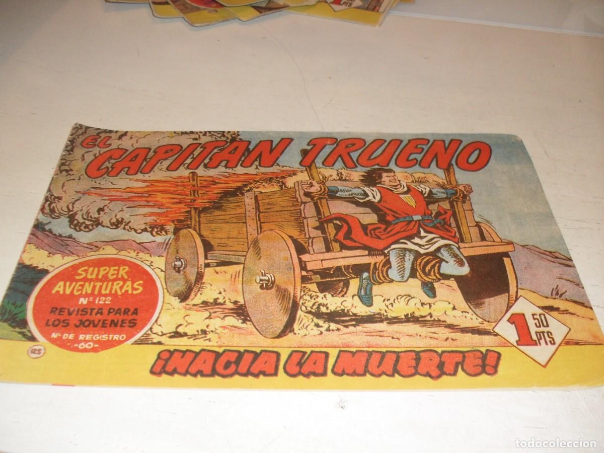 Tebeos: EL CAPITAN TRUENO,(ORIGINAL) N&ordm; 125,HACIA LA MUERTE&iexcl;&iexcl;,DE V.MORA,DE 618.BRUGUERA,1956