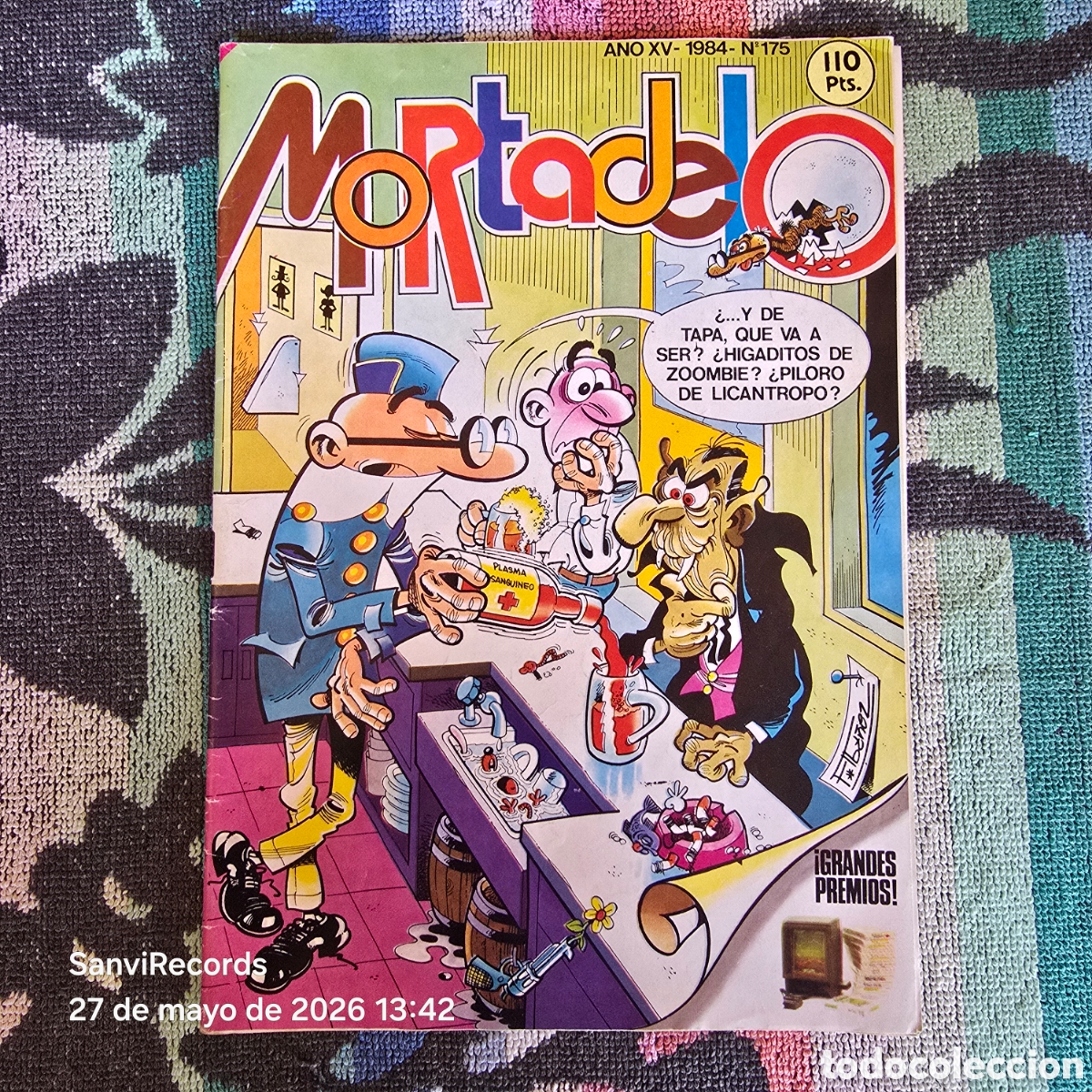 Tebeos: MORTADELO 175 (A&Ntilde;O XV, 1984) (BRUGUERA)